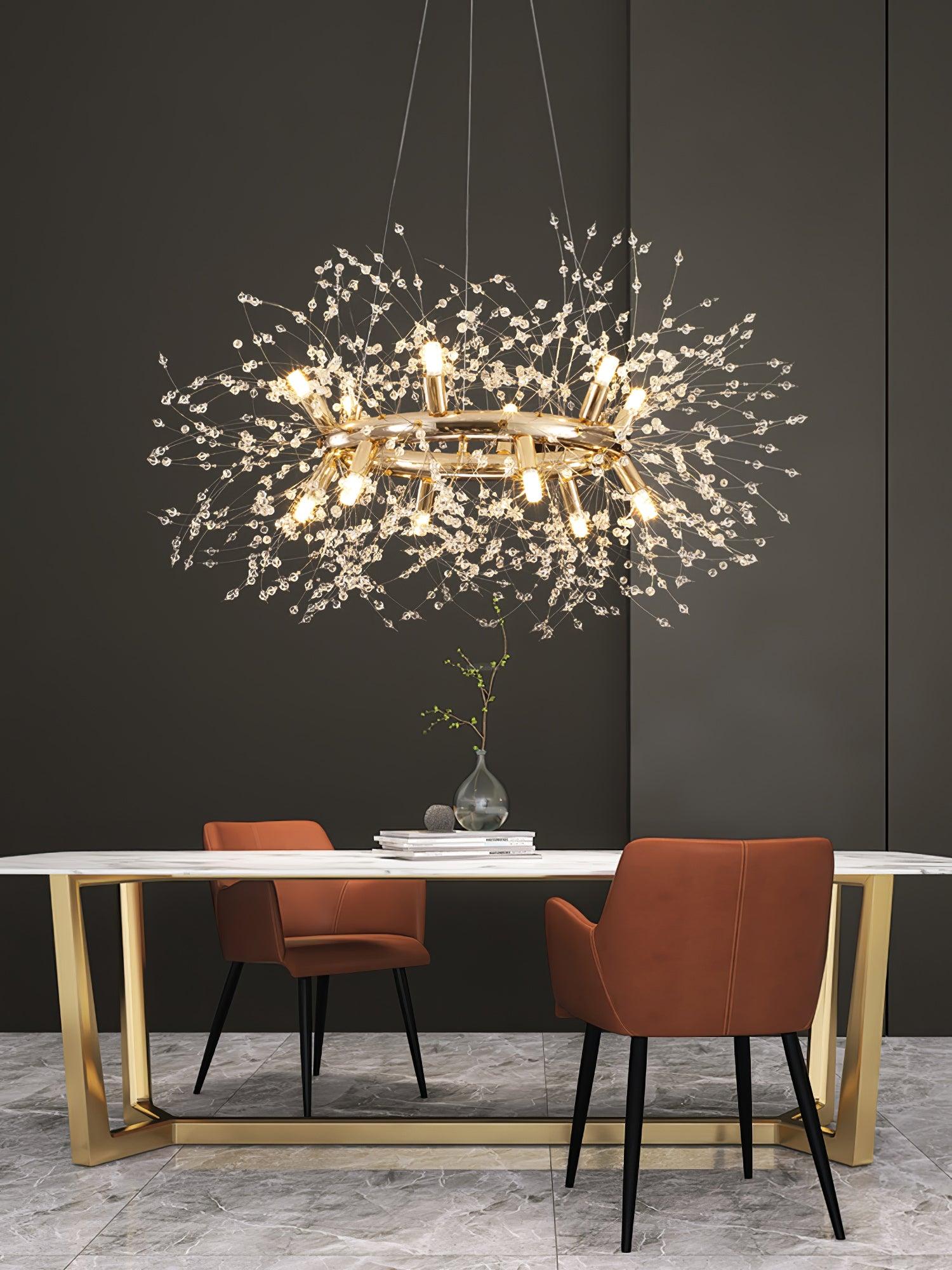 Dandelion Chandelier Bloom - Urchin-1-Luxehomezone