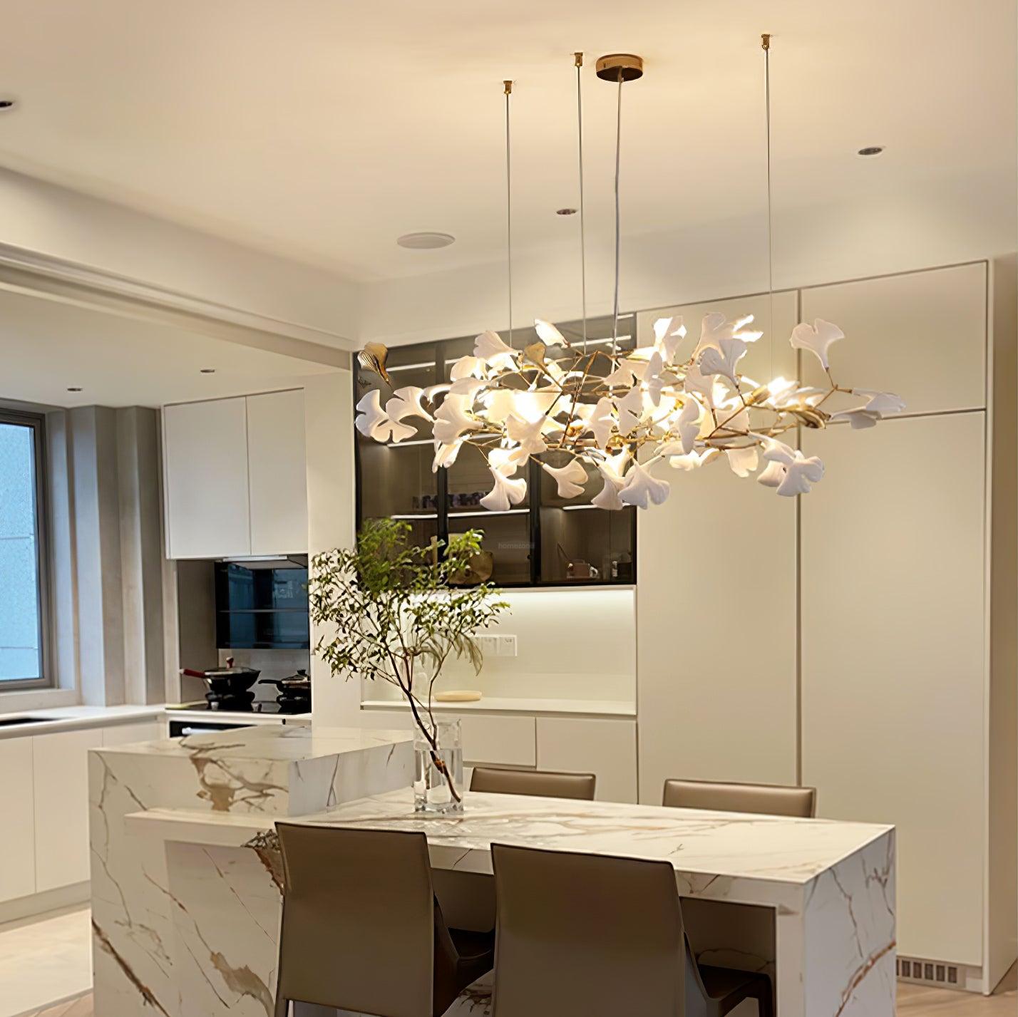 Ginkgo Chandelier Style K