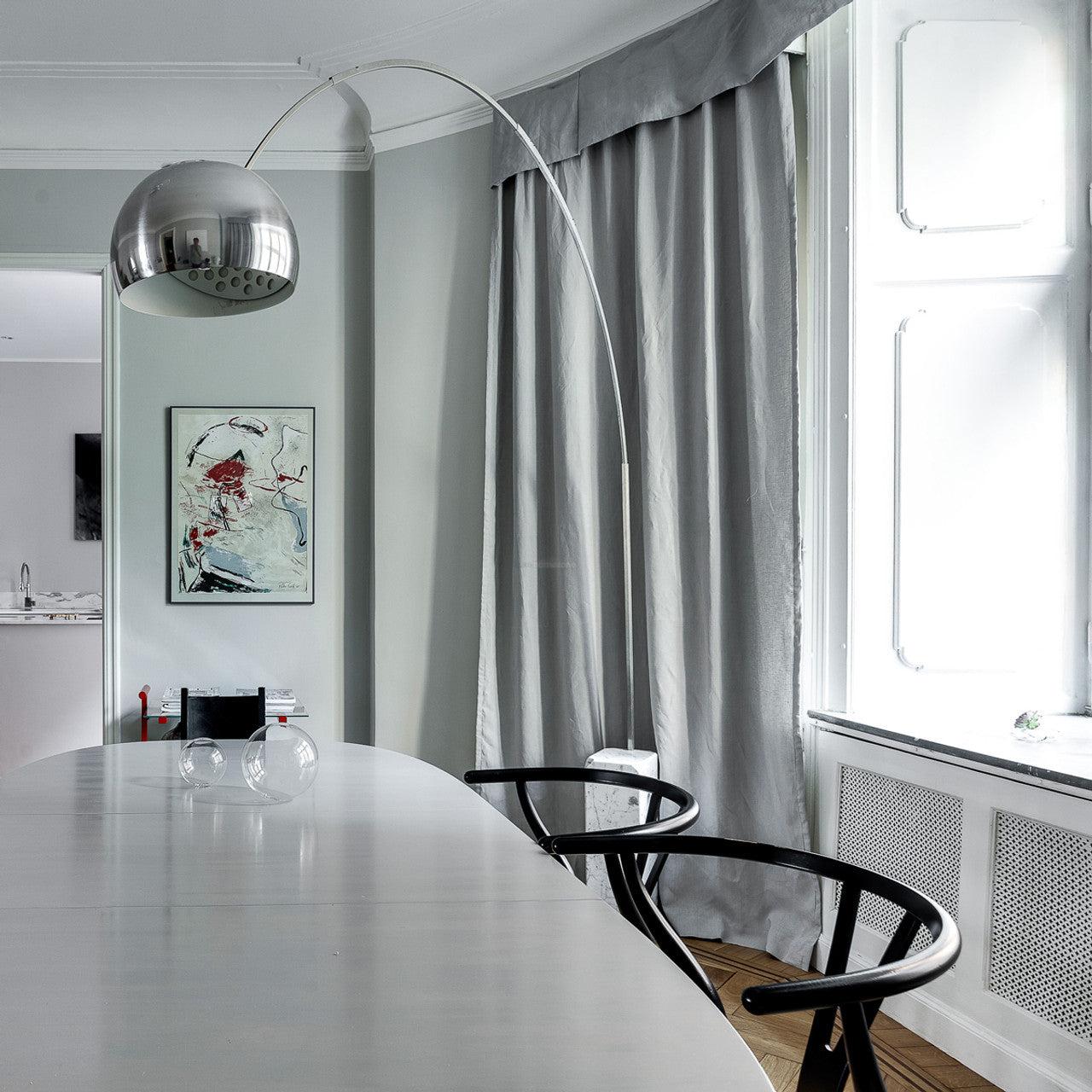 Arco Floor Light - Alabaster-1-Luxehomezone