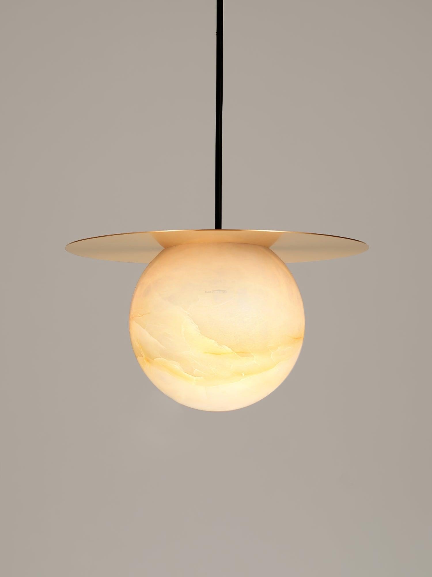 Borra Alabaster Pendant Light - Alabaster, Alabaster Pendant, Optimized-1-Luxehomezone