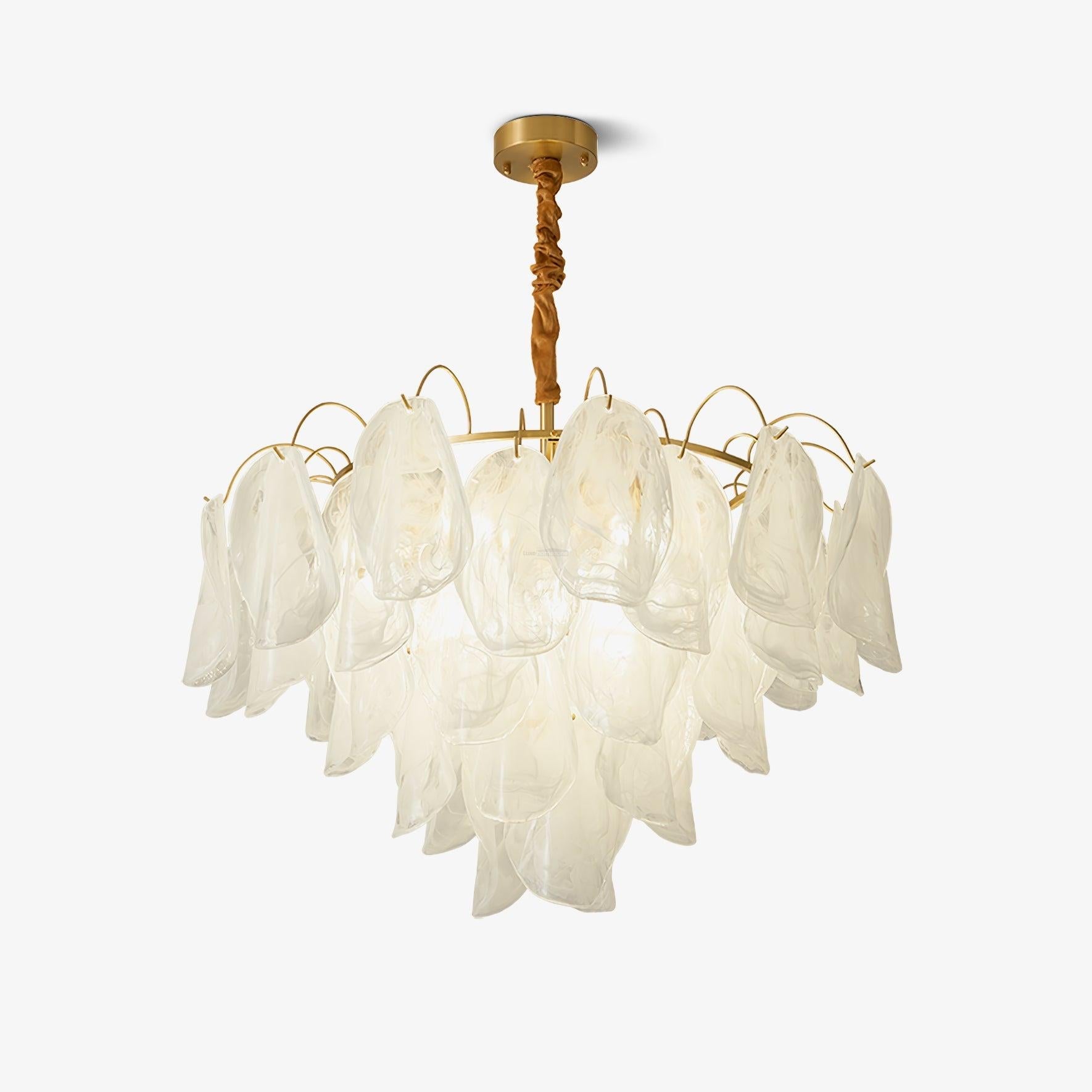 Multi Tier Cloud Glass Pendant - Cylinder-1-Luxehomezone