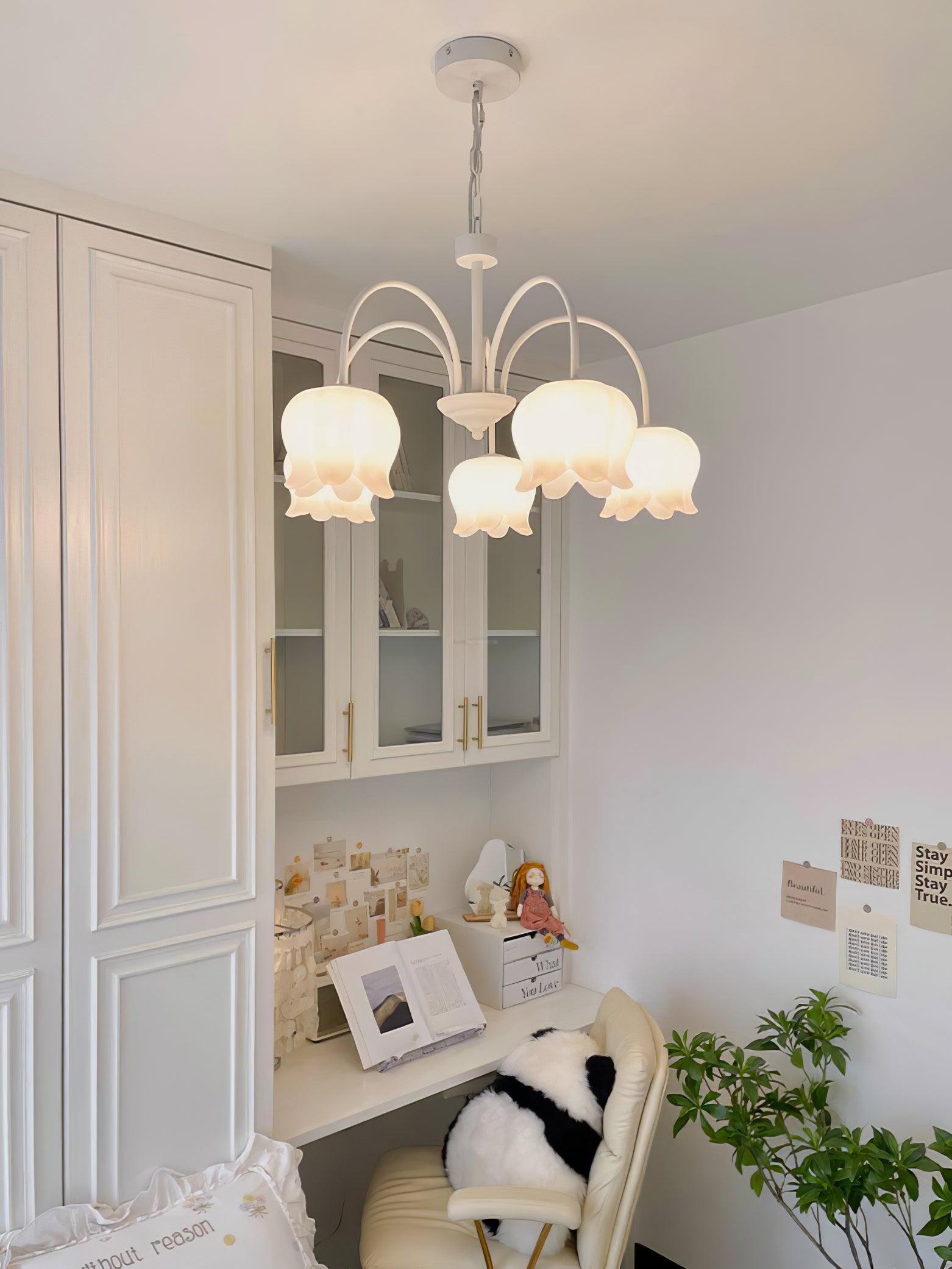 Curved Chandelier 24'' 26'' 32'' - Luxehomezone