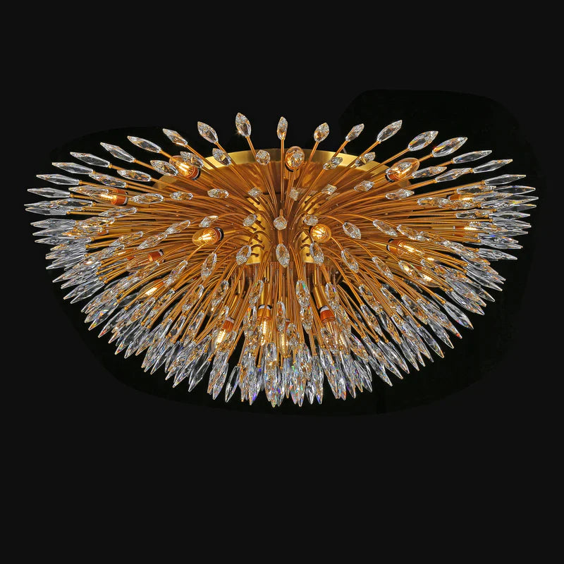 Arly Starburst Crystal Sputnik Flushmount