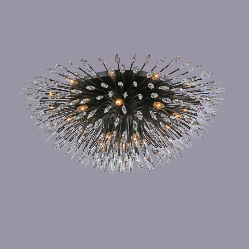 Arly Starburst Crystal Sputnik Flushmount