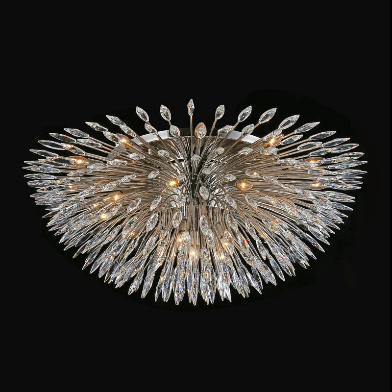 Arly Starburst Crystal Sputnik Flushmount
