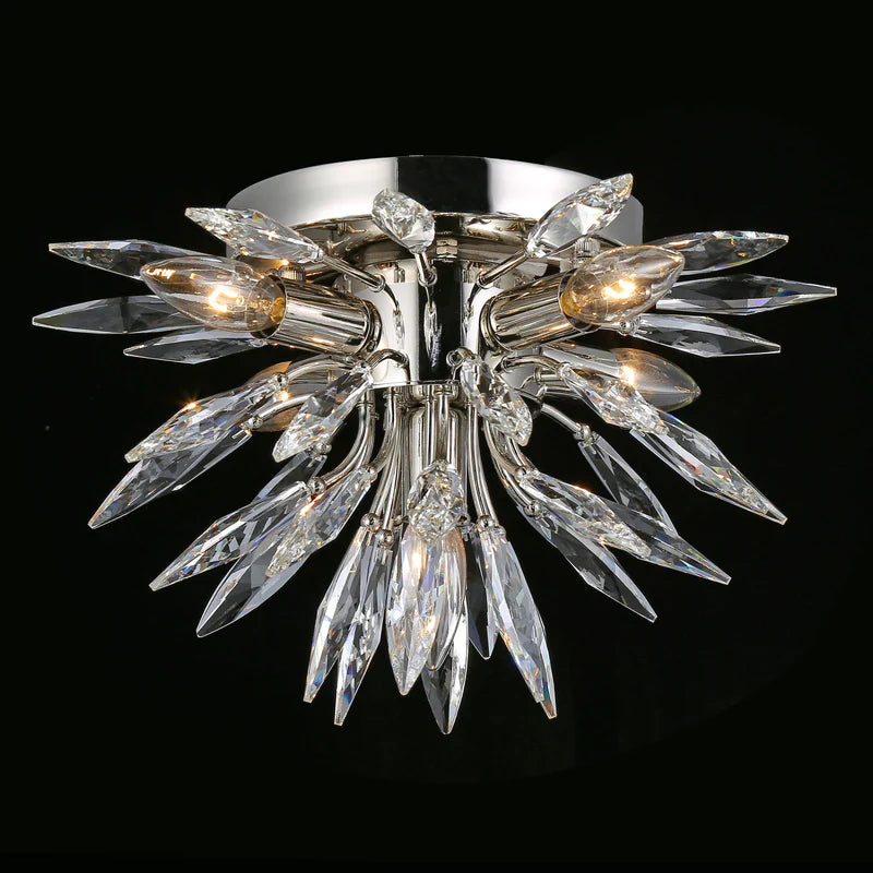 Arly Starburst Crystal Sputnik Flushmount