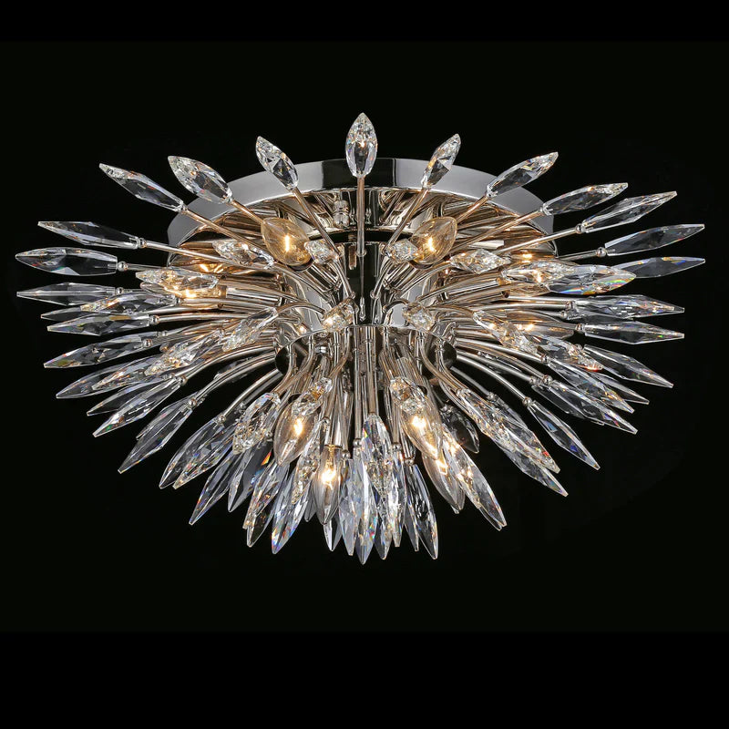 Arly Starburst Crystal Sputnik Flushmount