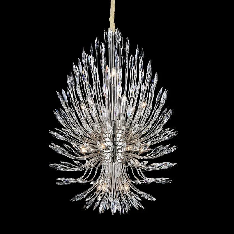 Arly Starburst Crystal Sputnik Chandelier 43"D