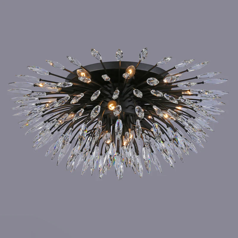 Arly Starburst Crystal Sputnik Flushmount