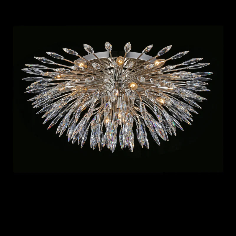 Arly Starburst Crystal Sputnik Flushmount