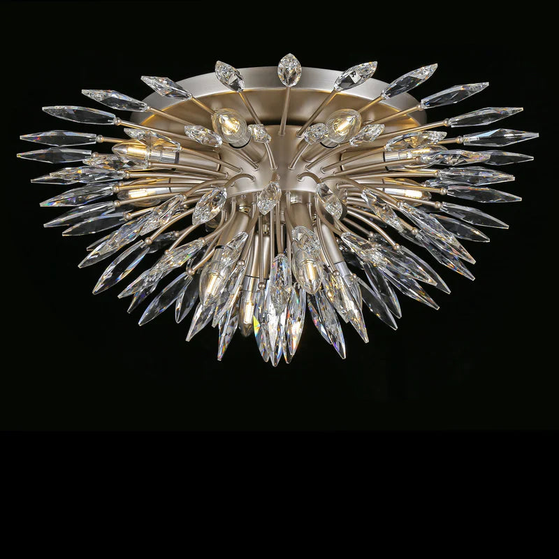 Arly Starburst Crystal Sputnik Flushmount