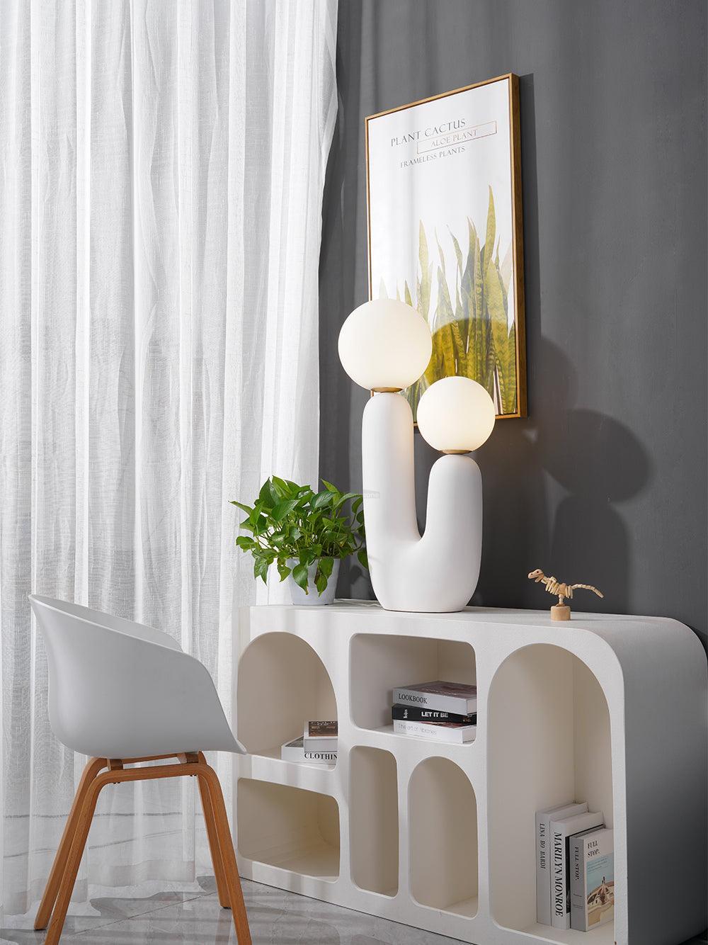 Oo Ceramics Table Lamp ∅ 22.4″ - Candy-1-Luxehomezone