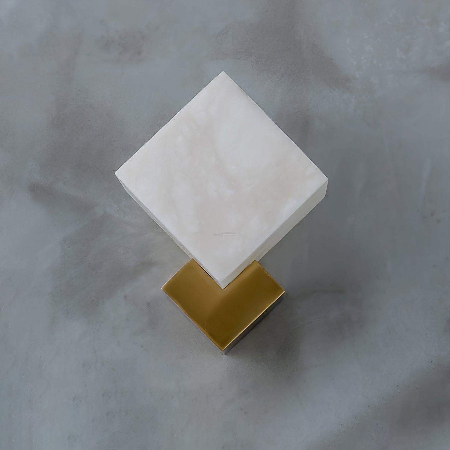 Gatsby Alabaster Wall Sconce - Alabaster, Alabaster Wall Lamp-1-Luxehomezone