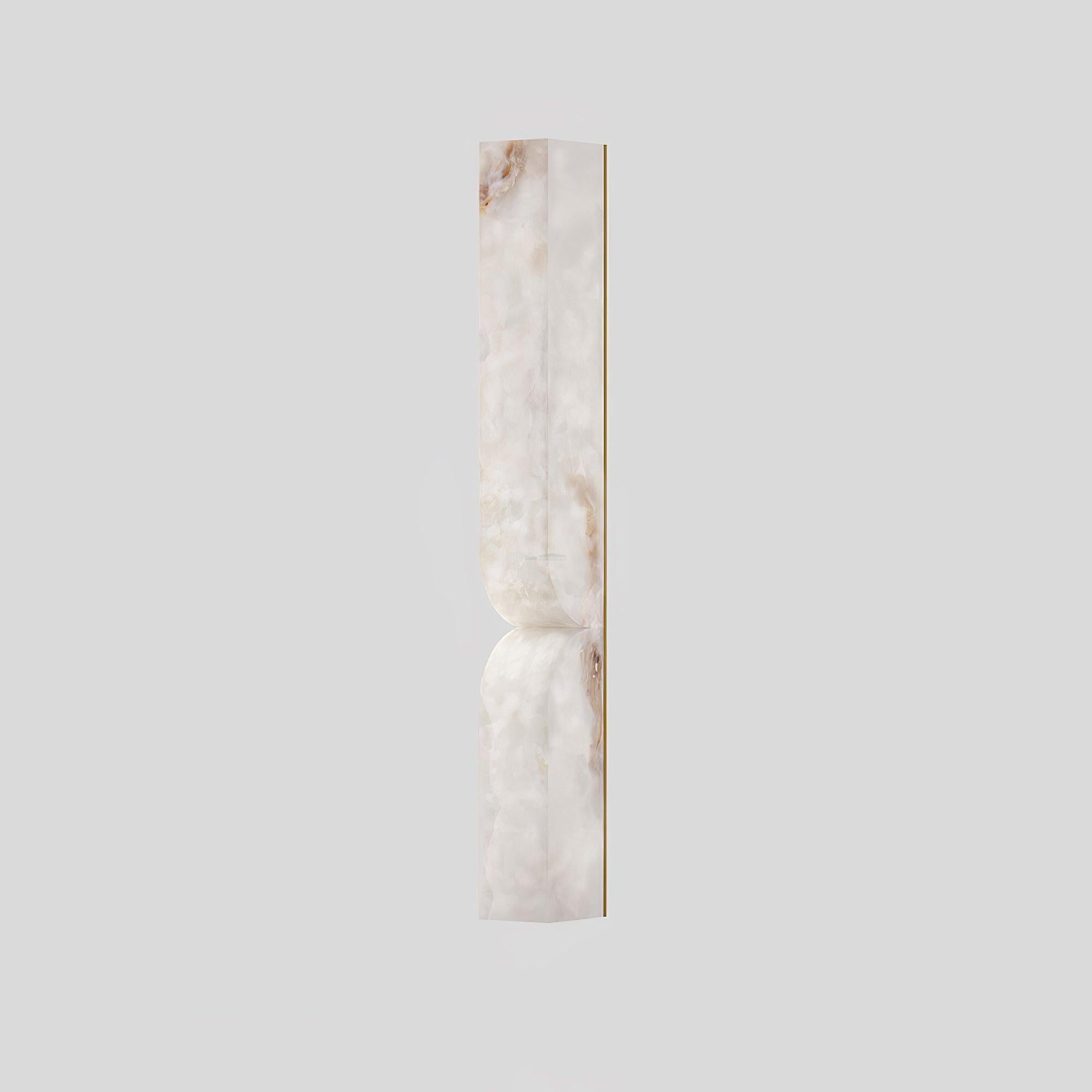 Alabaster Essence Wall Sconce L - Alabaster, Alabaster Wall Lamp-1-Luxehomezone