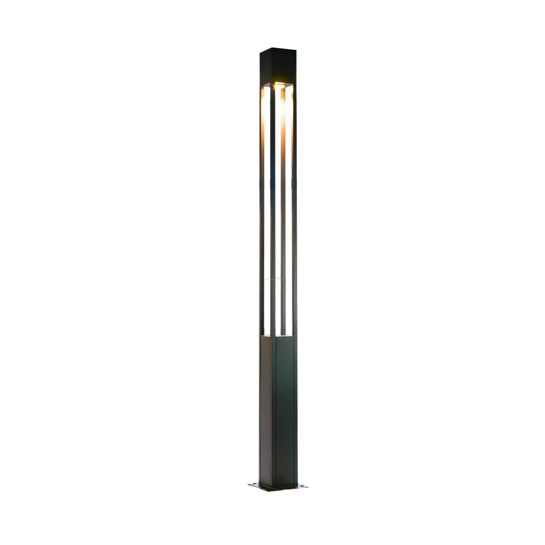 Pole Outdoor Floor Lamp - Pillar-1-Luxehomezone