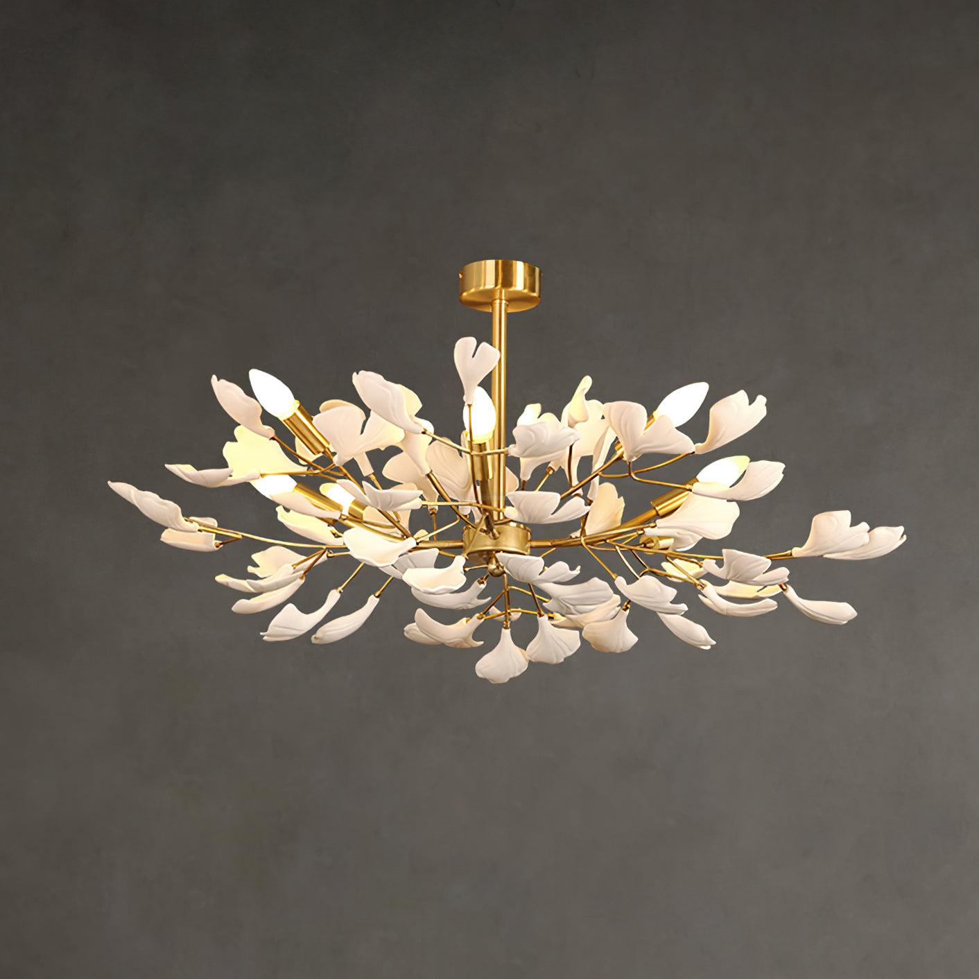 Gingko Chandelier Style J - Gingko, Gingko Chandelier-1-Luxehomezone