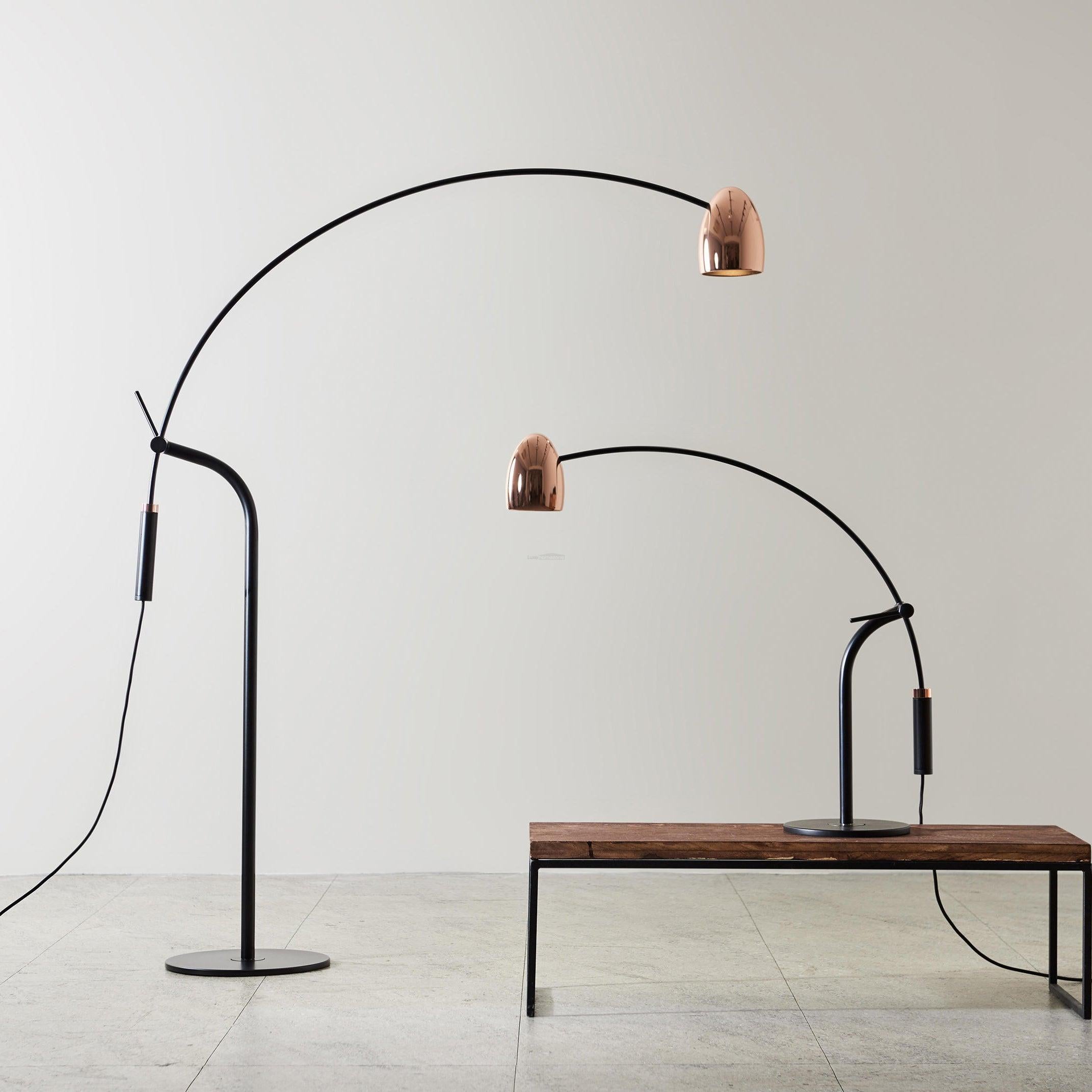 Hercules Floor Lamp ∅ 45.3″ - Bent-1-Luxehomezone