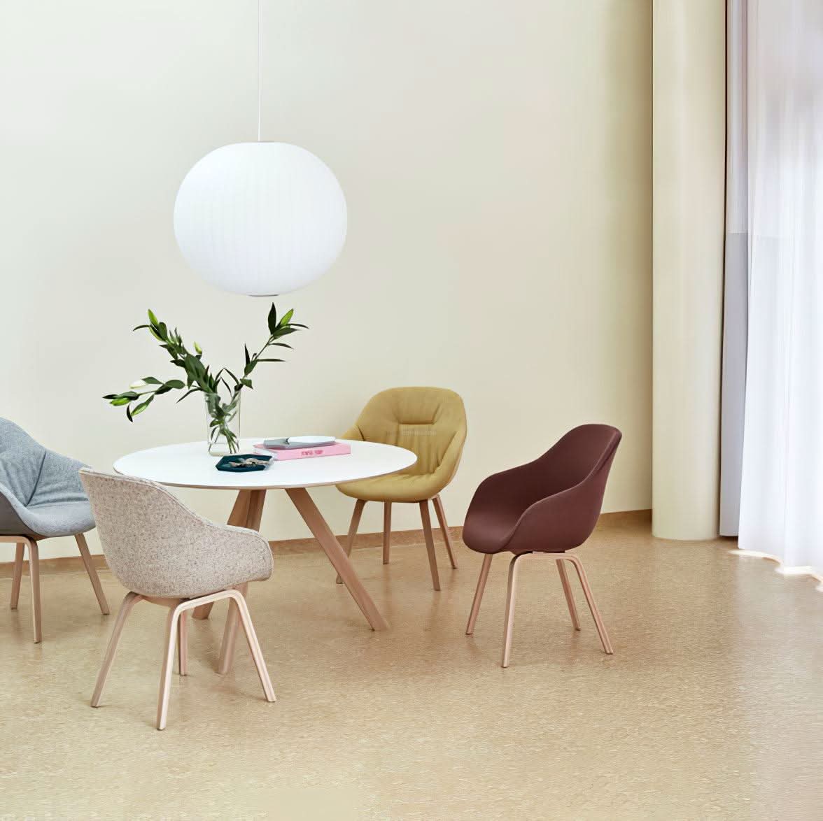 Bubble Pendant Light with Artificial Silk Lampshade - Luxehomezone