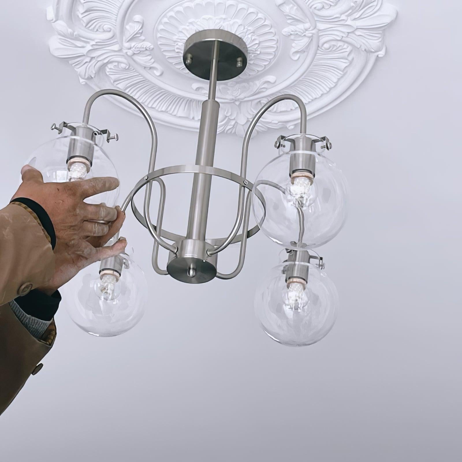 Hansford Chandelier ∅ 25.6″ - Luxehomezone