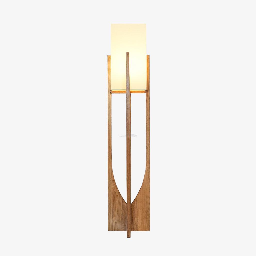 Fairbanks Floor Light - Wood-1-Luxehomezone