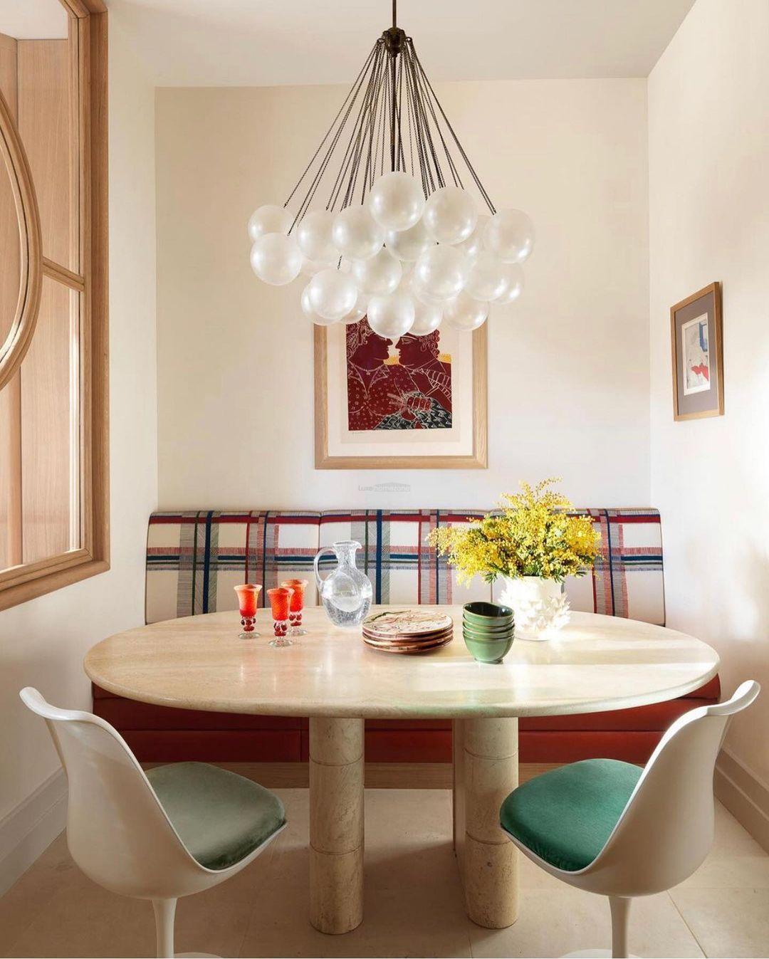 Glass Bubble Chandelier - Bend, chandeliers-1-Luxehomezone
