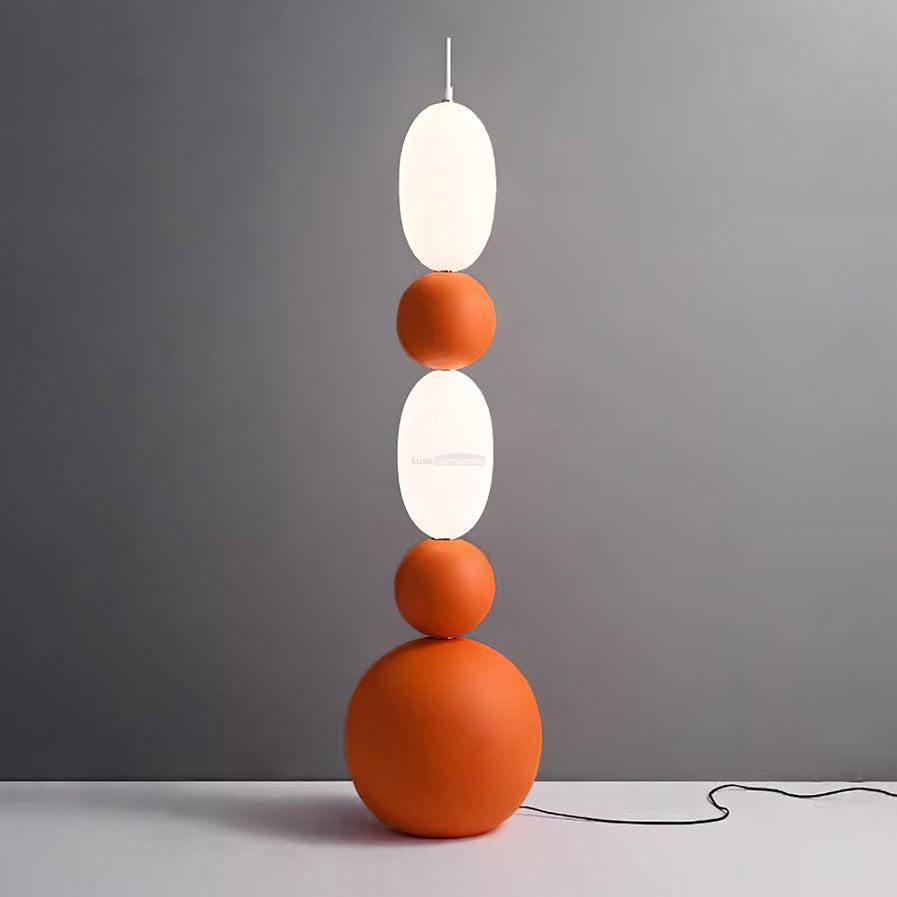 Bola Floor Lamp  ∅ 15.7″ - Lava-1-Luxehomezone