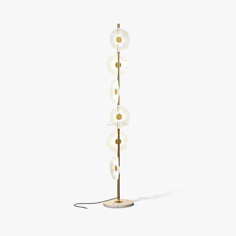 Floating Raindrop Floor Lamp ∅ 9.8″ - Horn-1-Luxehomezone