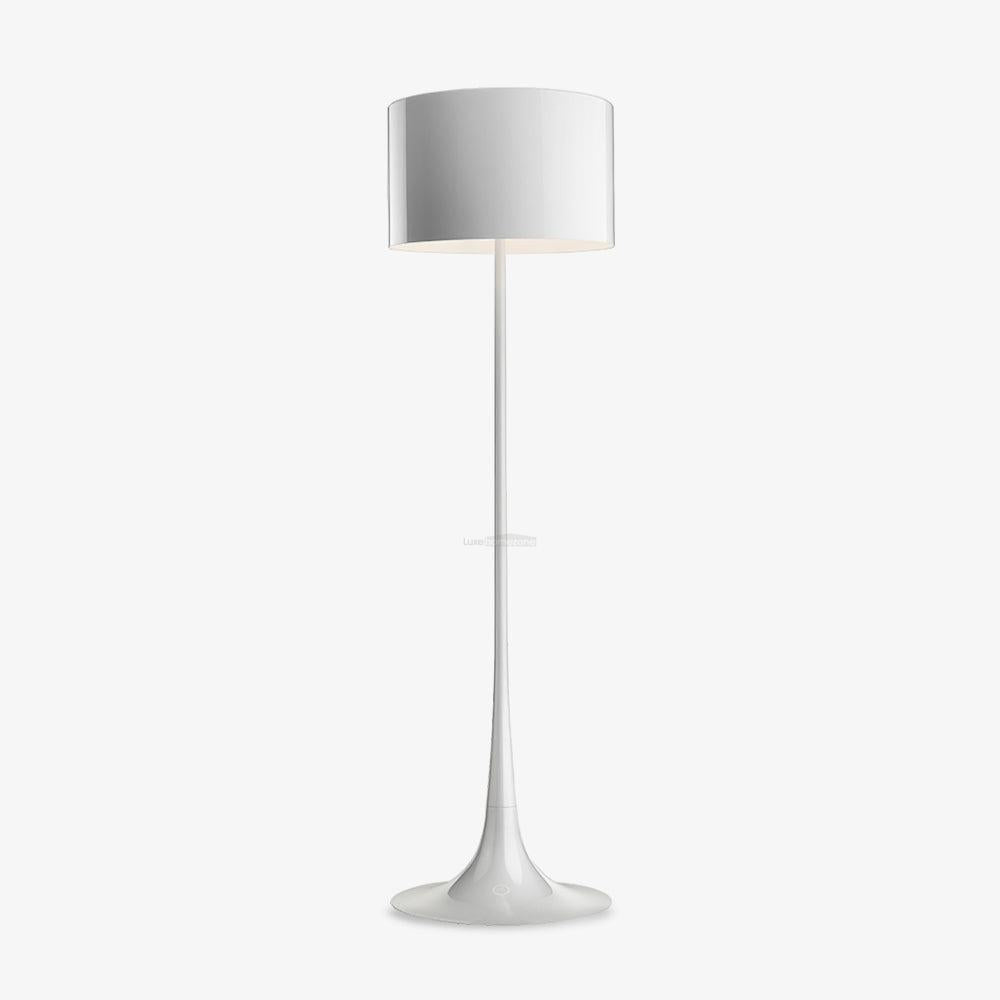 Huafang Black And White Floor Lamp ∅ 12.6″ - Geometry-1-Luxehomezone