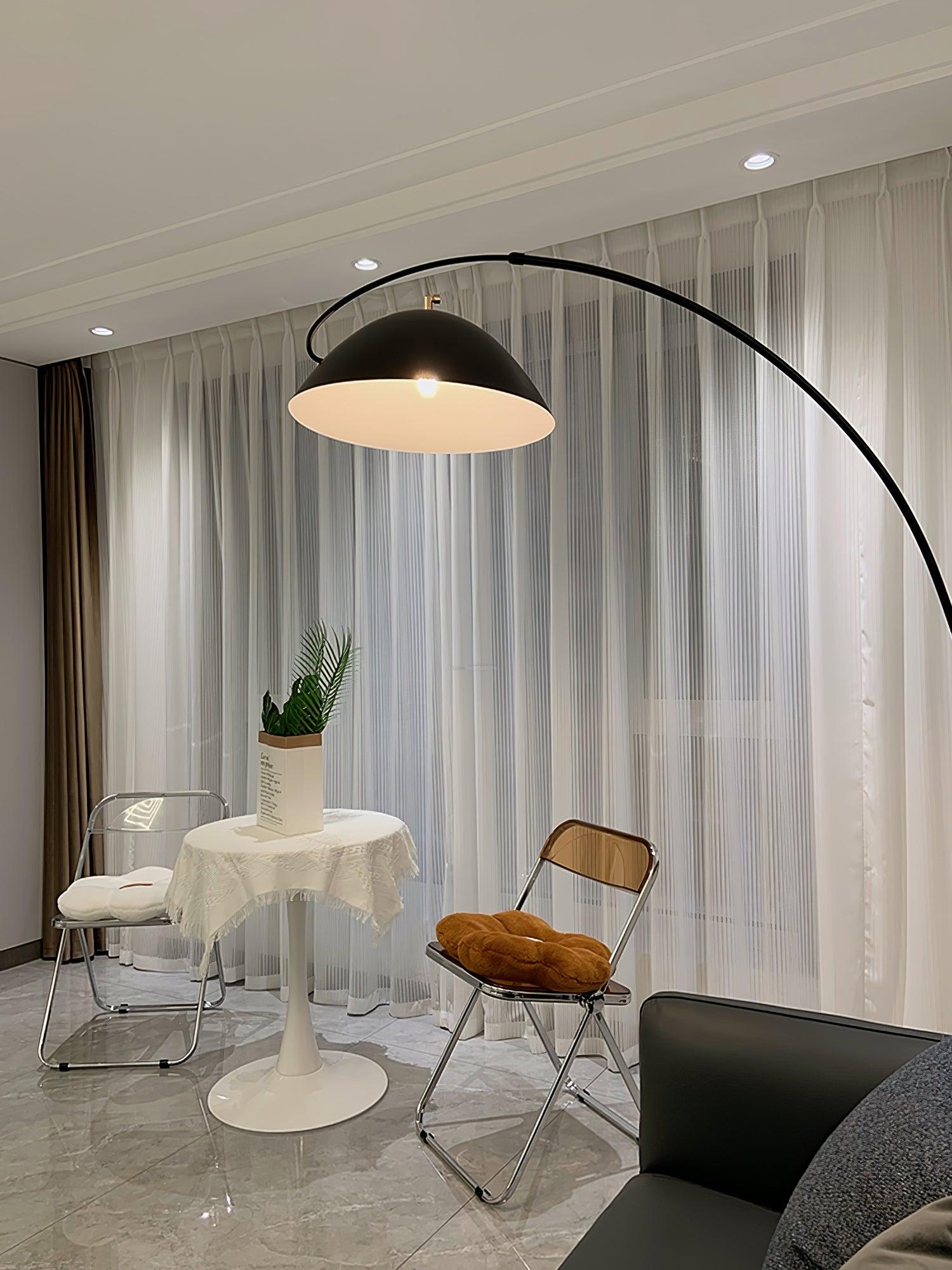 Pluma Floor Lamp ∅ 57.5″ - Bent-1-Luxehomezone