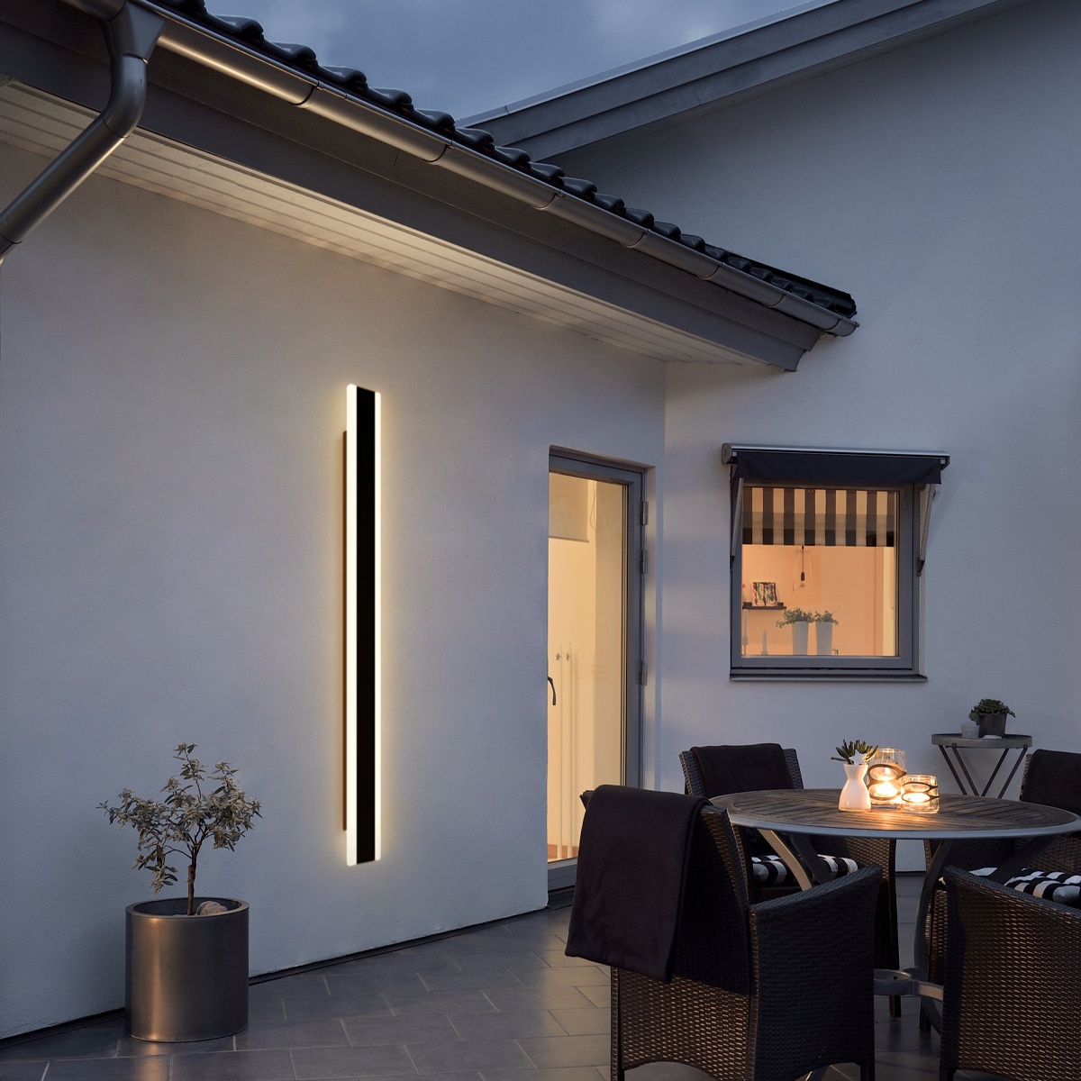 Harper Waterproof LED Outdoor Wall Light - Harper-1-Luxehomezone