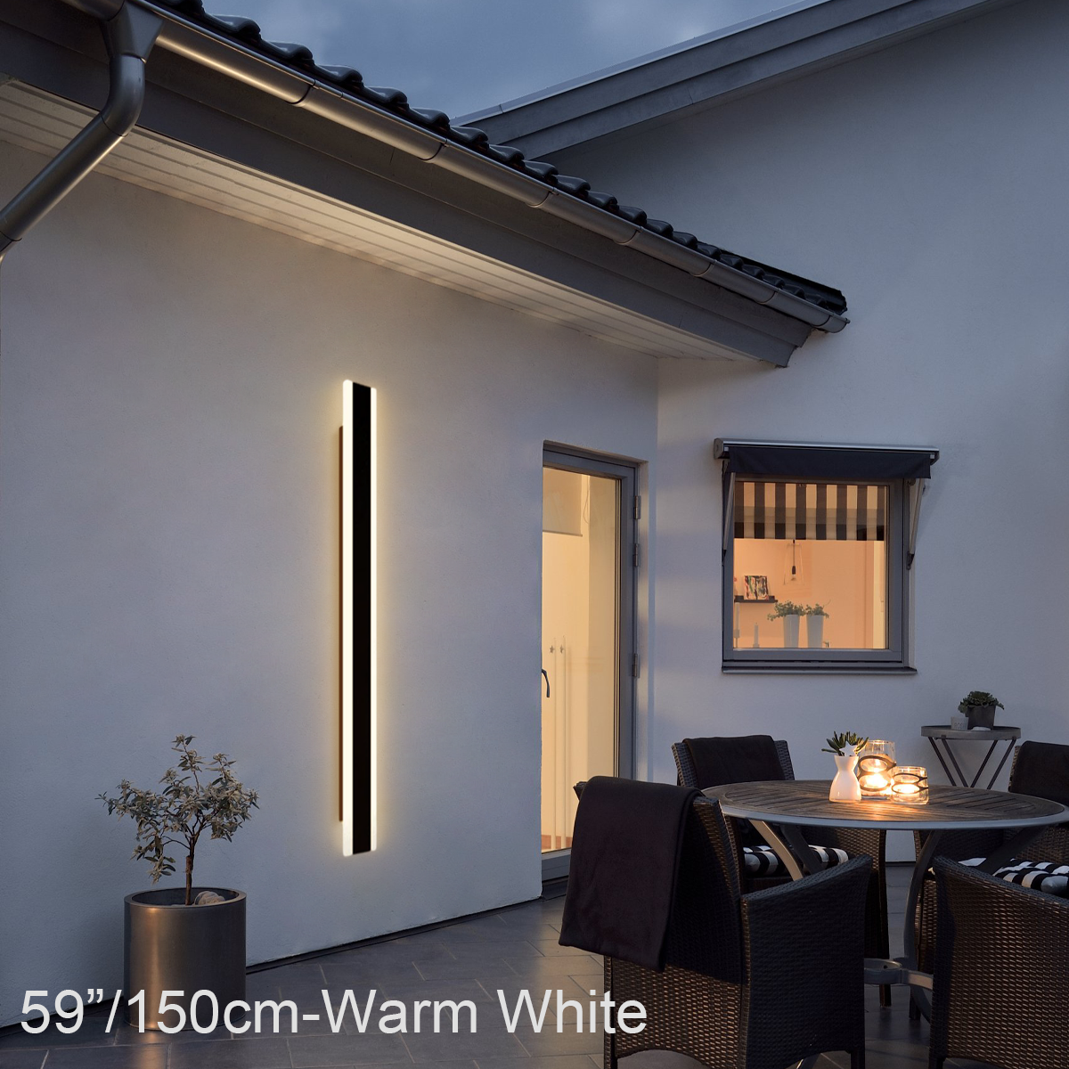 Harper Waterproof LED Outdoor Wall Light - Harper-1-Luxehomezone