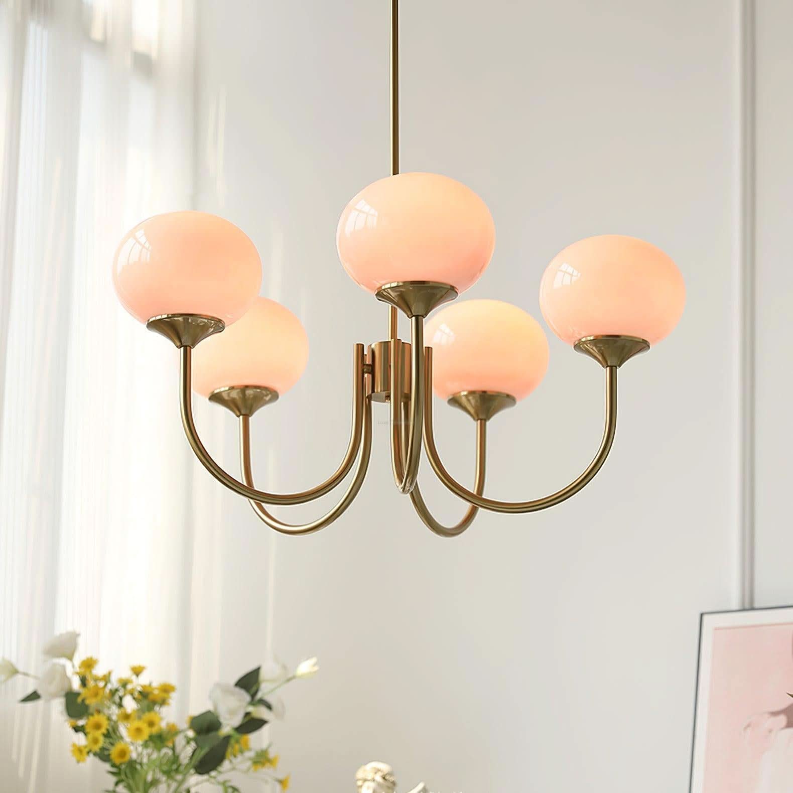 Marshmallow Chandelier 18''  26'' - Luxehomezone