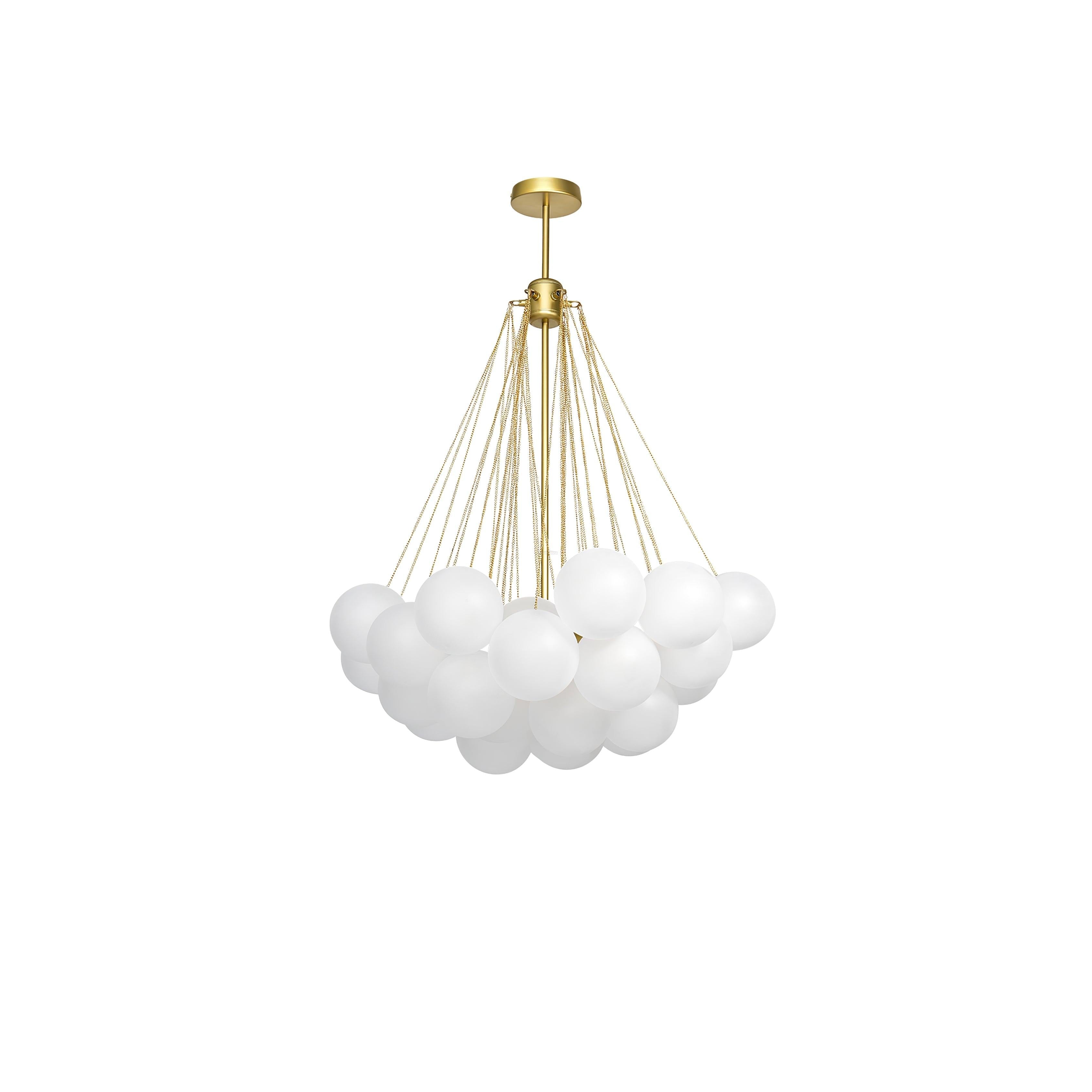 Glass Bubble Chandelier - Bend, chandeliers-1-Luxehomezone