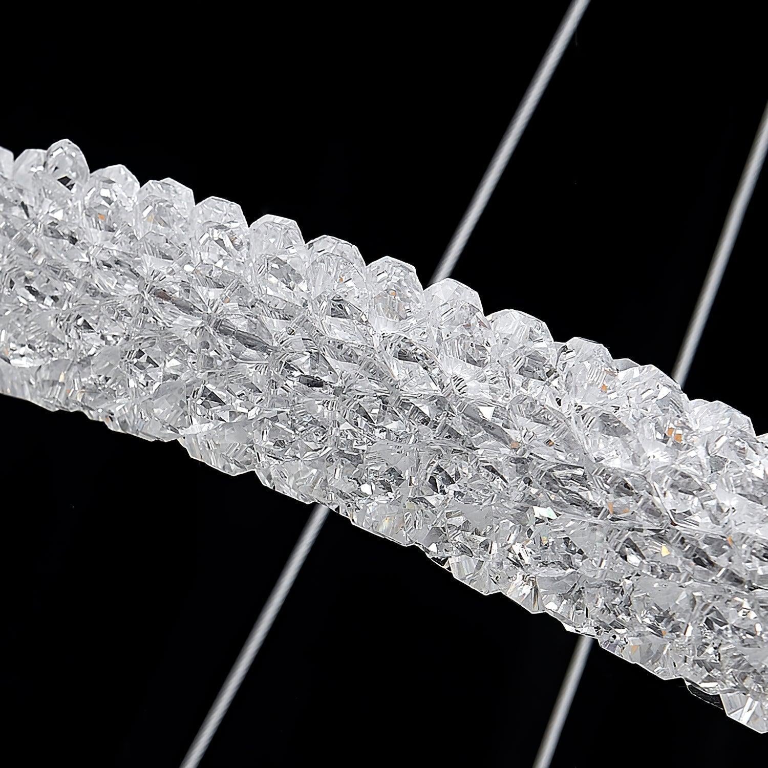 Crystal Ring Chandeliers - Crystals-1-Luxehomezone