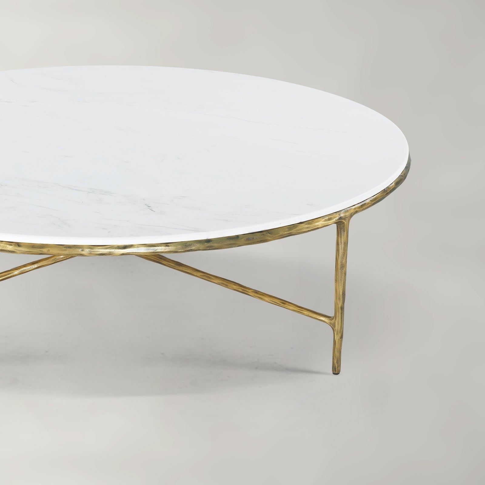 Thaddeus Marble Round Coffee Table 36" 55"