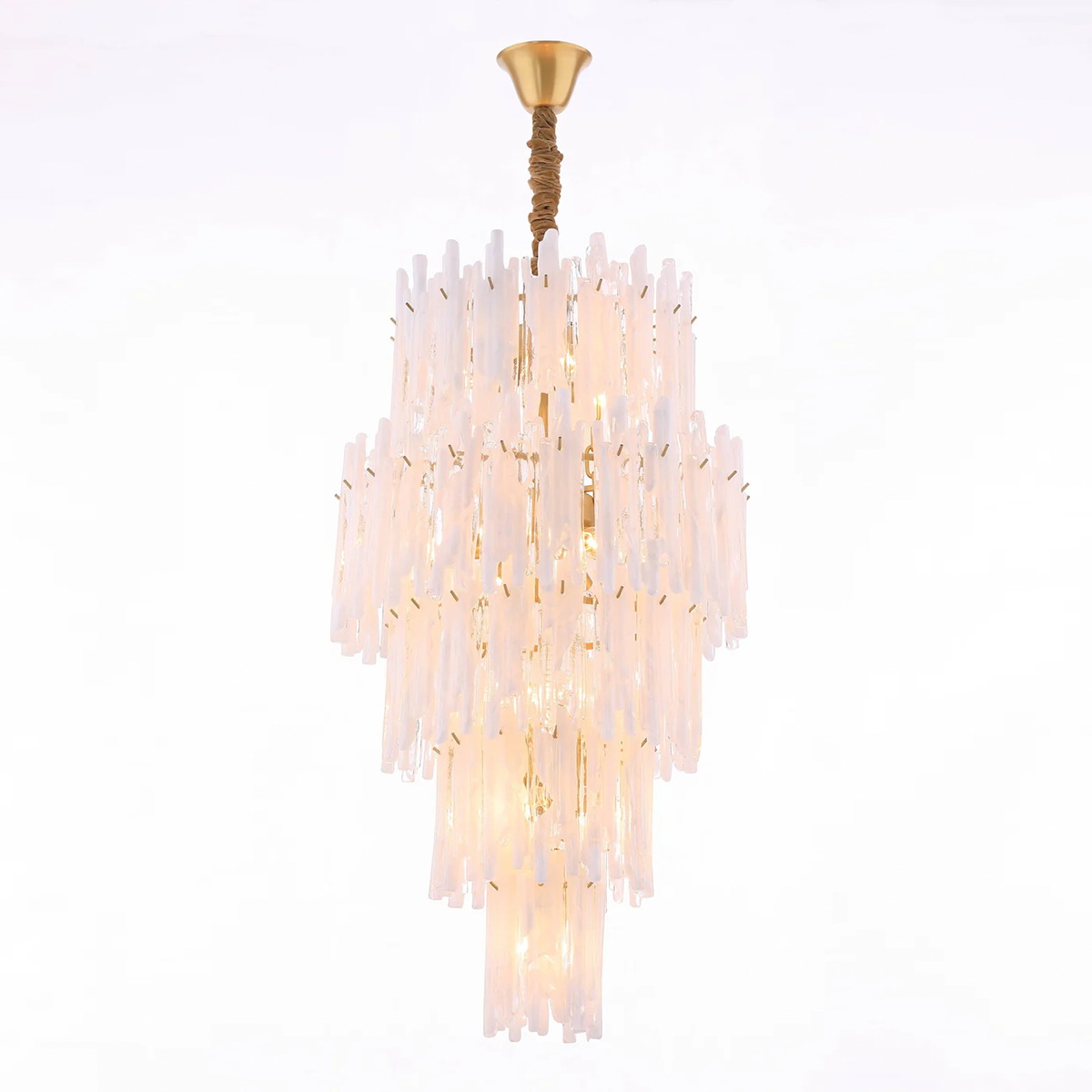 Blanch Cascading Murano Glass Chandelier - Helia-1-Luxehomezone