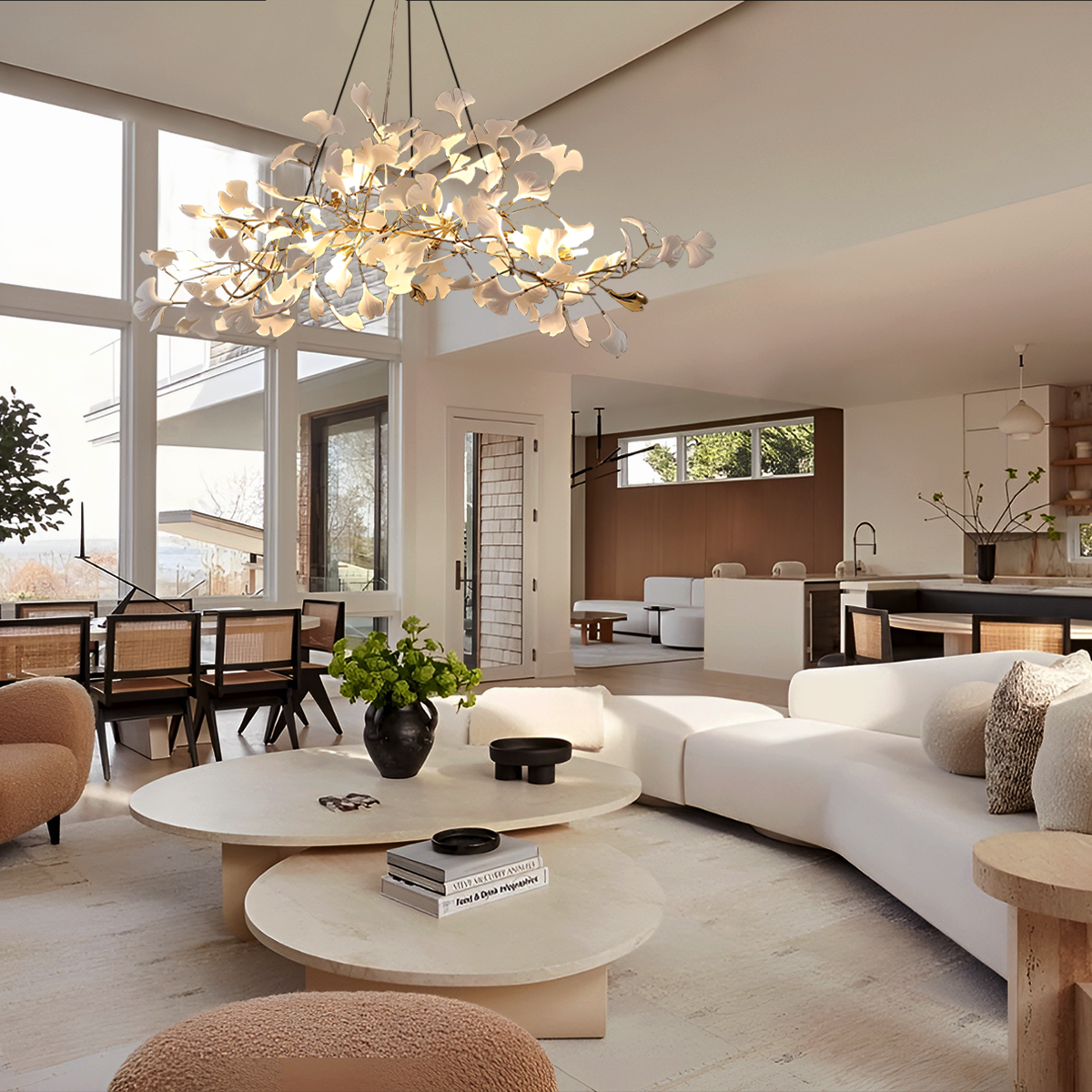 Gingko Chandelier Style N - Luxehomezone
