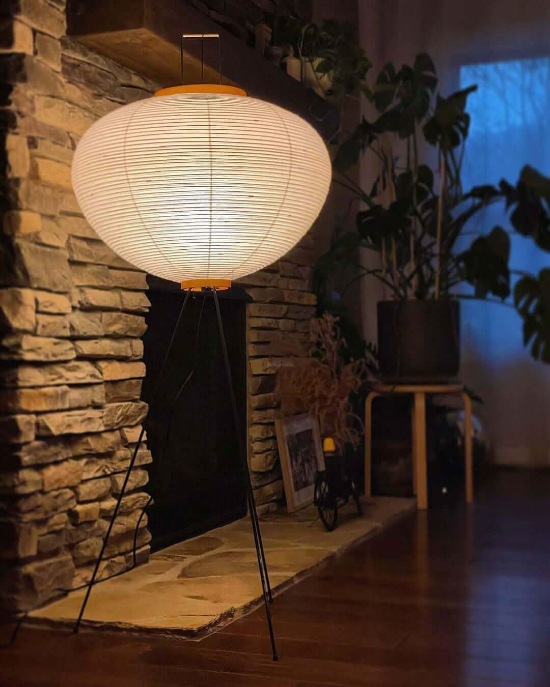Akari Paper Floor Lamp - Luxehomezone