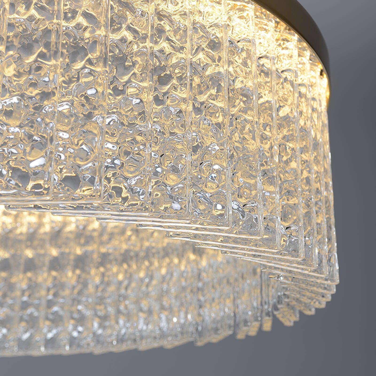 Halo Crystal Round Chandelier - Crystals-1-Luxehomezone