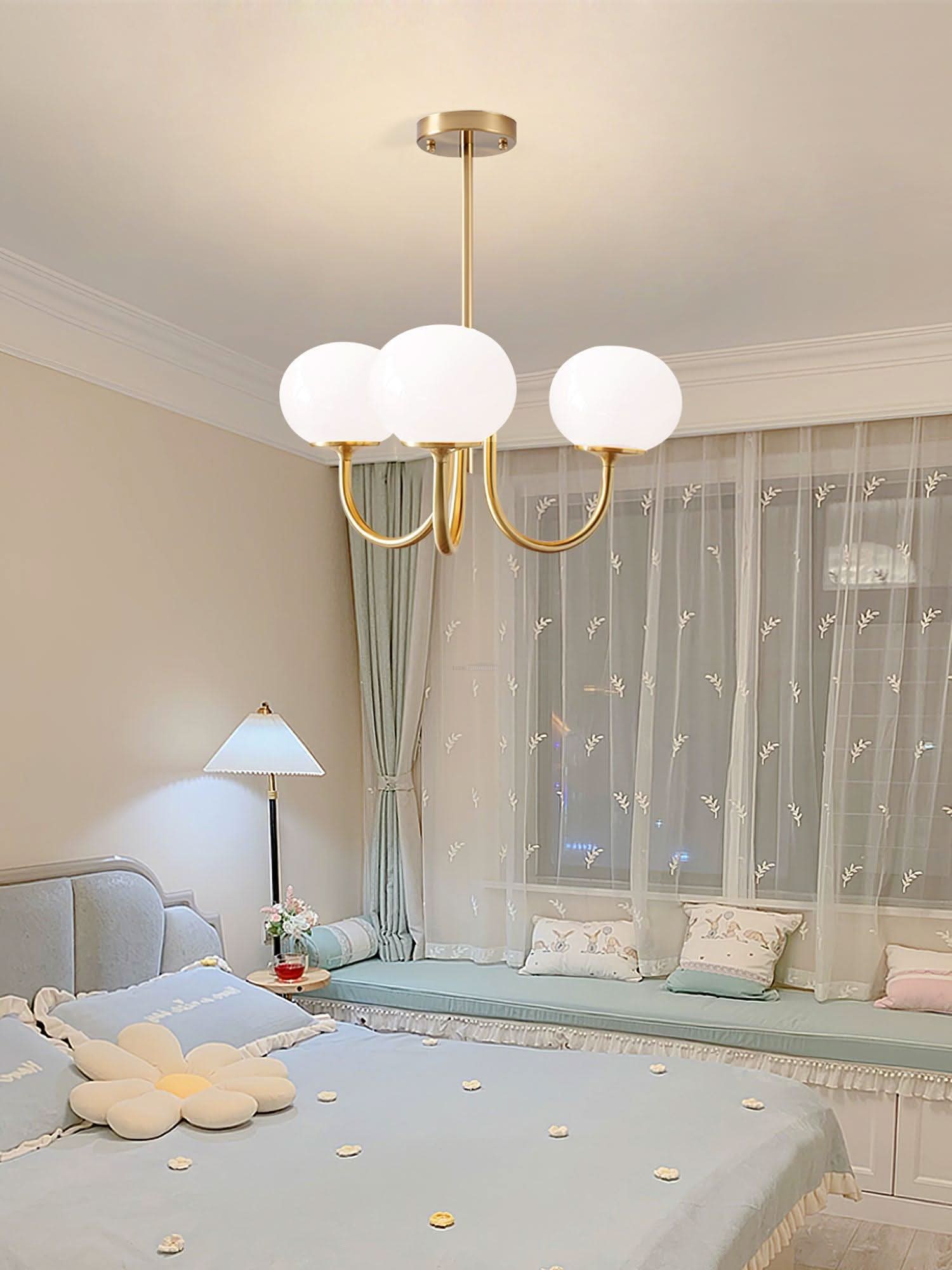 Marshmallow Chandelier 18''  26'' - Luxehomezone