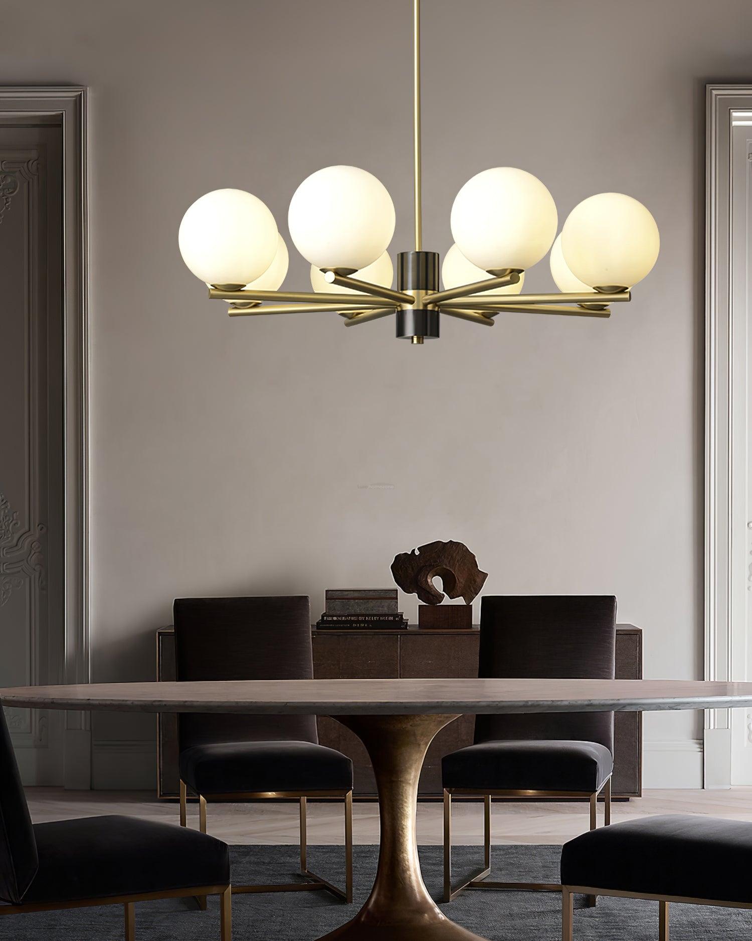 Marais Chandelier with 6/8/15 heads - Bend-1-Luxehomezone