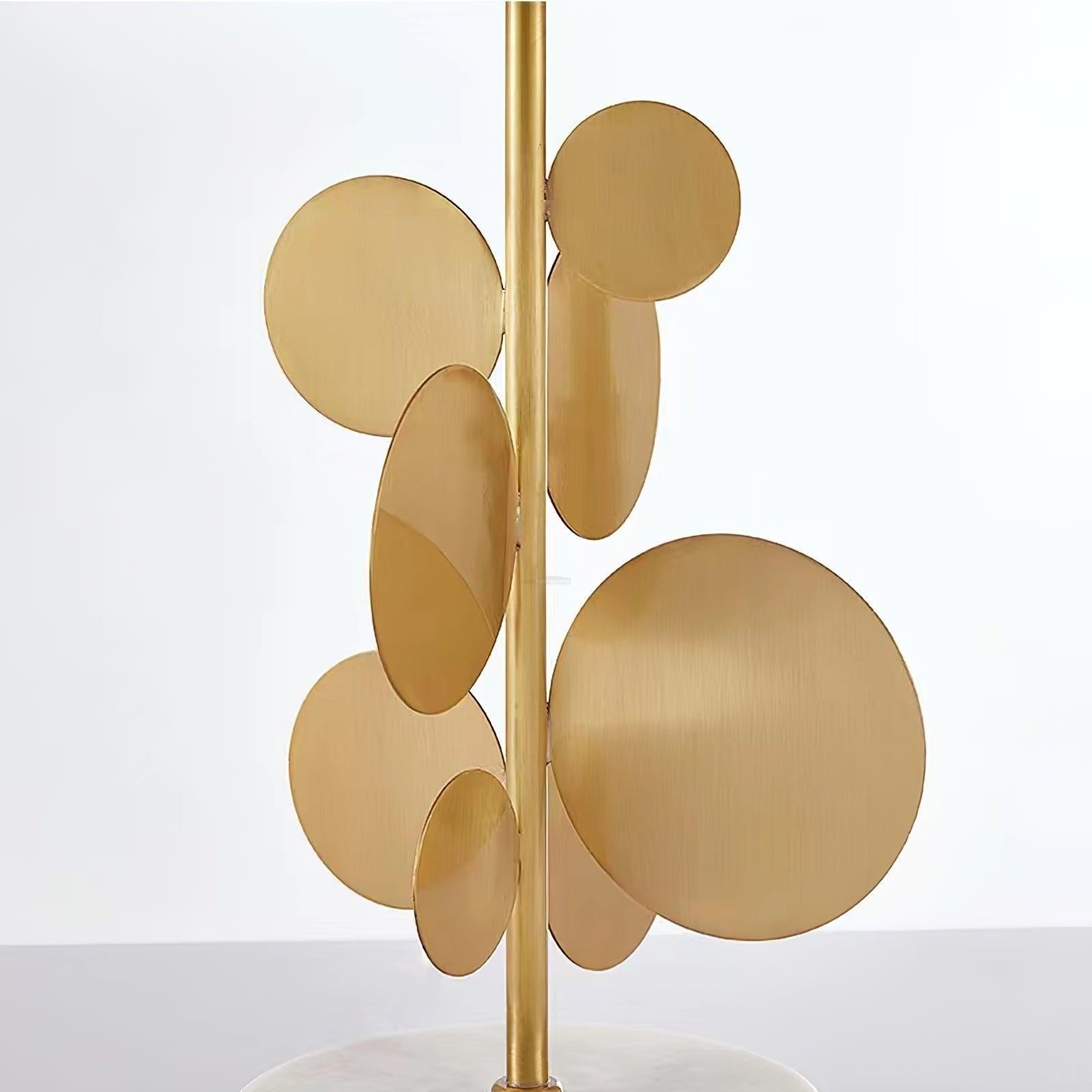 Mark Mcdowell Table Lamp ∅ 15″ - Fabric-1-Luxehomezone
