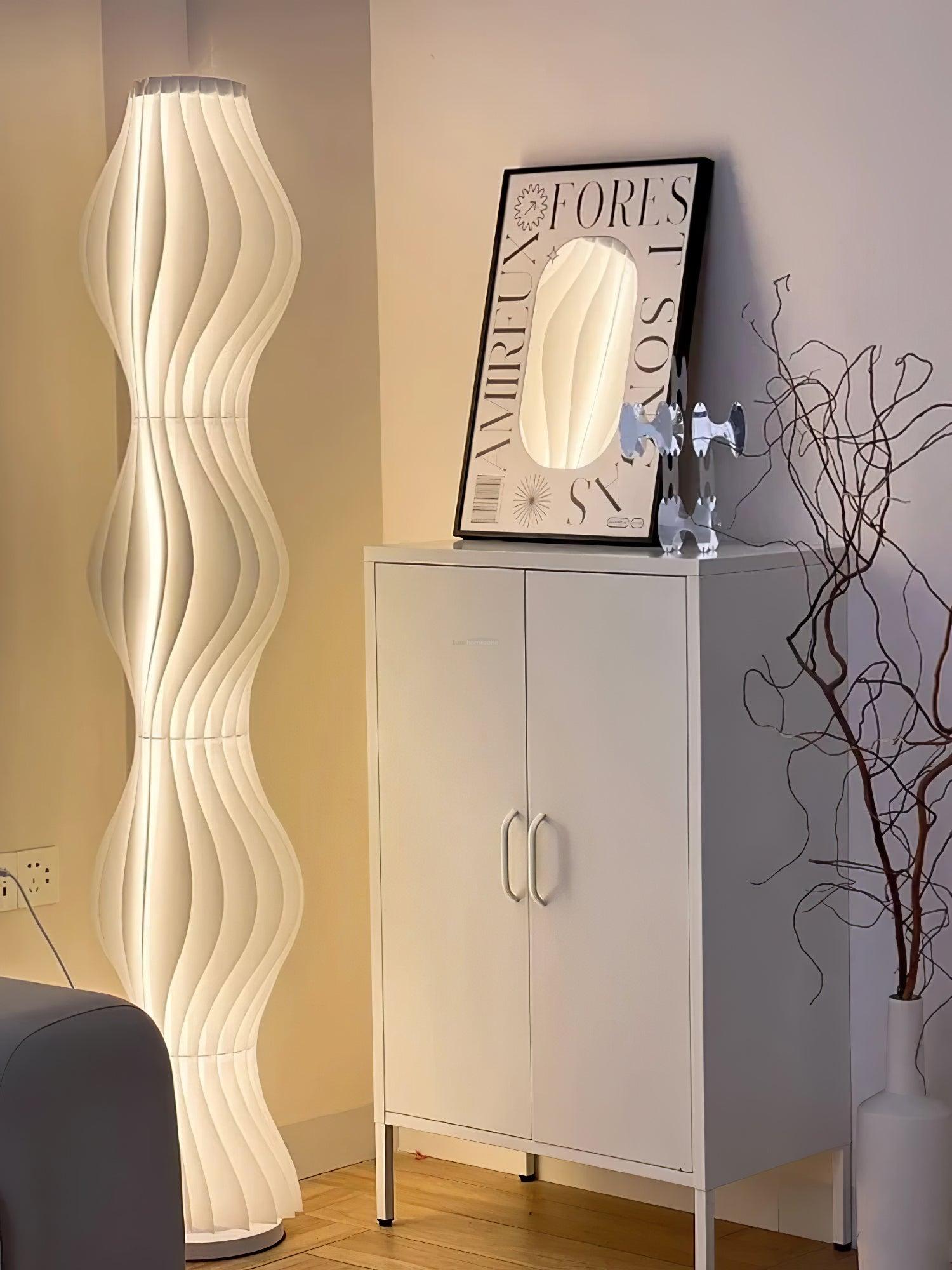 Vapor Floor Lamp Dia 35cm - Pillar-1-Luxehomezone