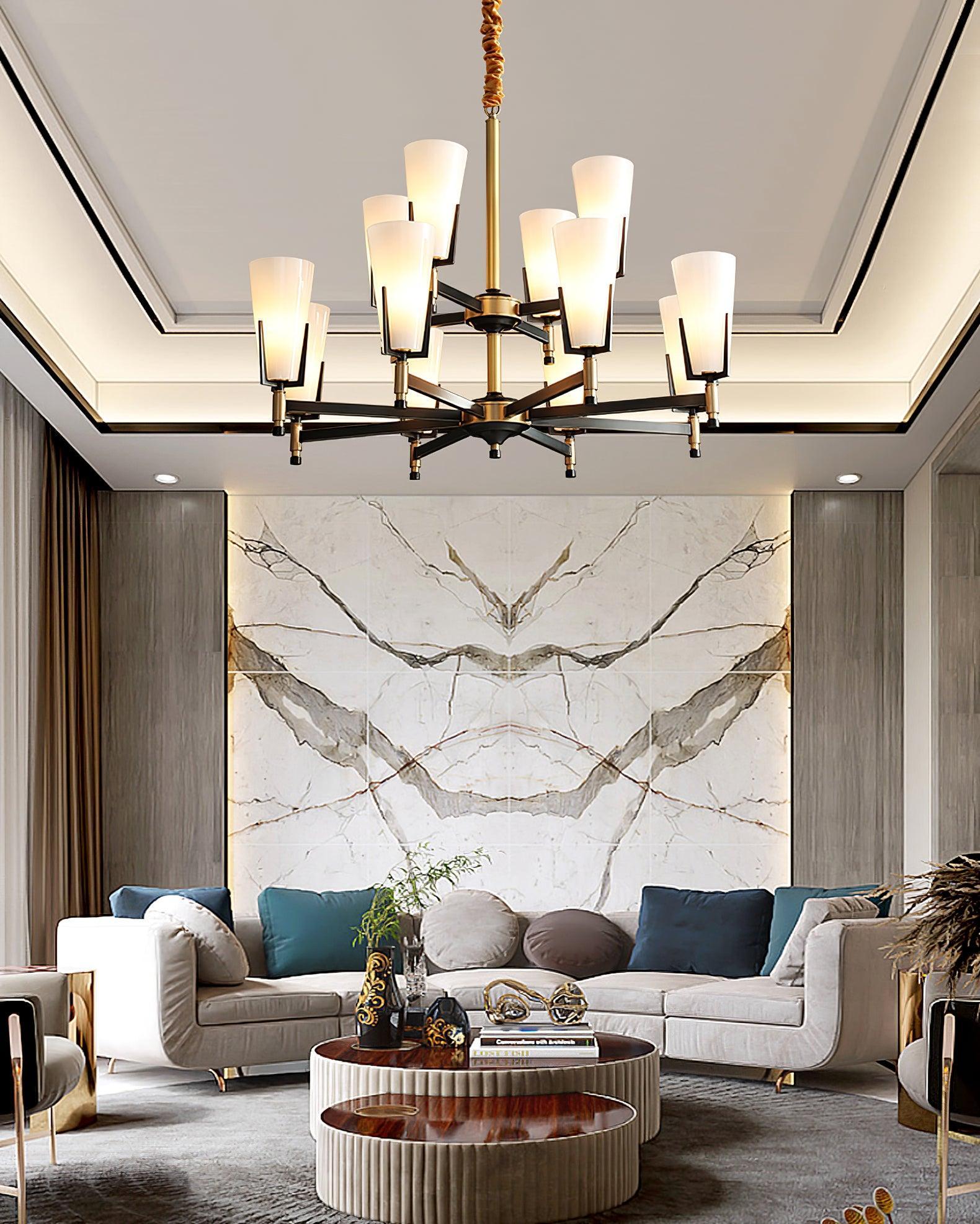 Upton Chandelier Φ 25.6″ - Lucency-1-Luxehomezone