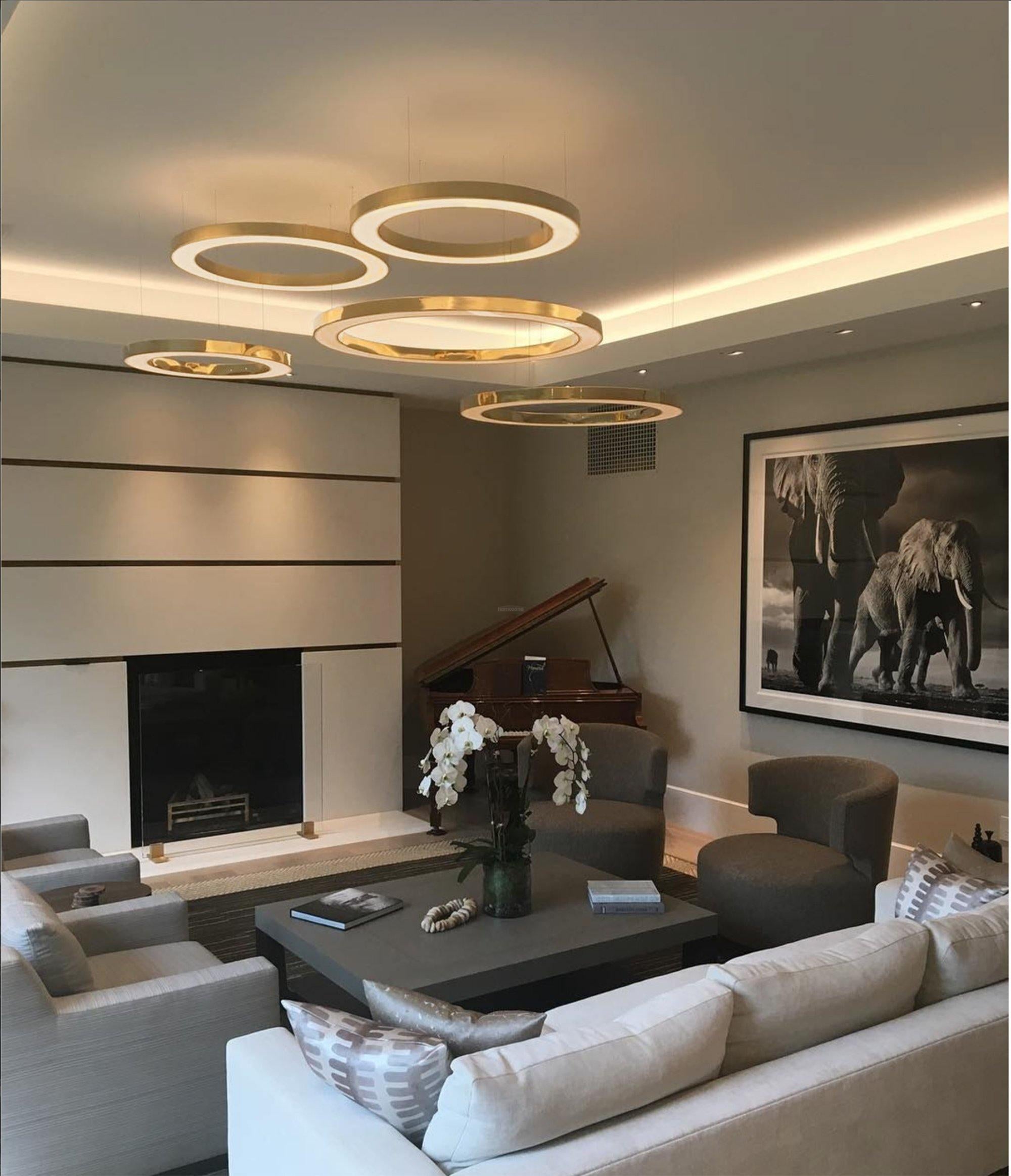Ring LED Pendant - Straps-1-Luxehomezone