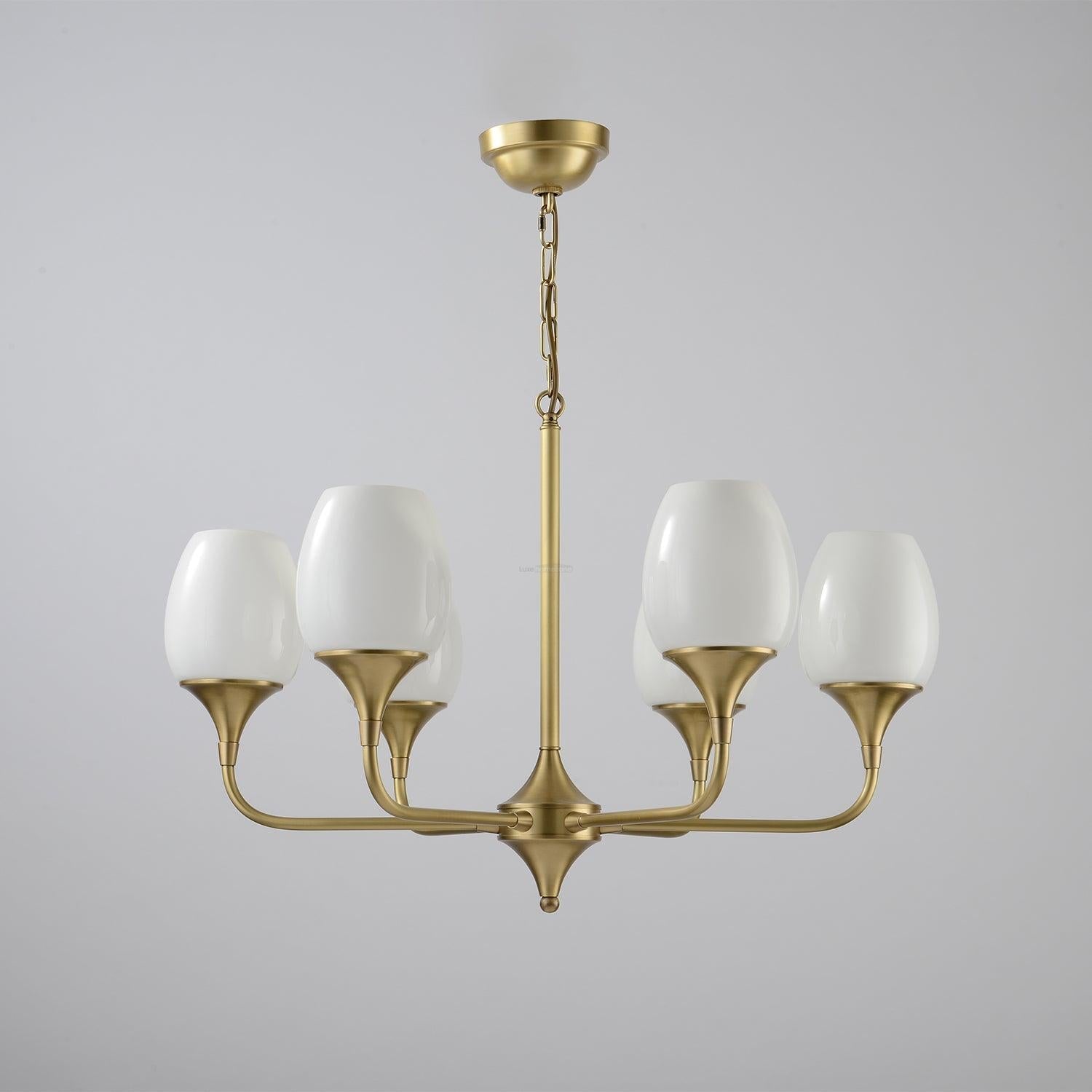 Charlie Chandelier ∅ 29.9″ - Bend-1-Luxehomezone