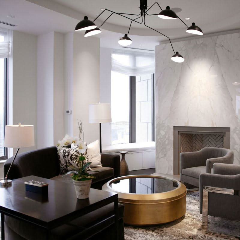 Serge Mouille Ceiling Light Style A - Luxehomezone