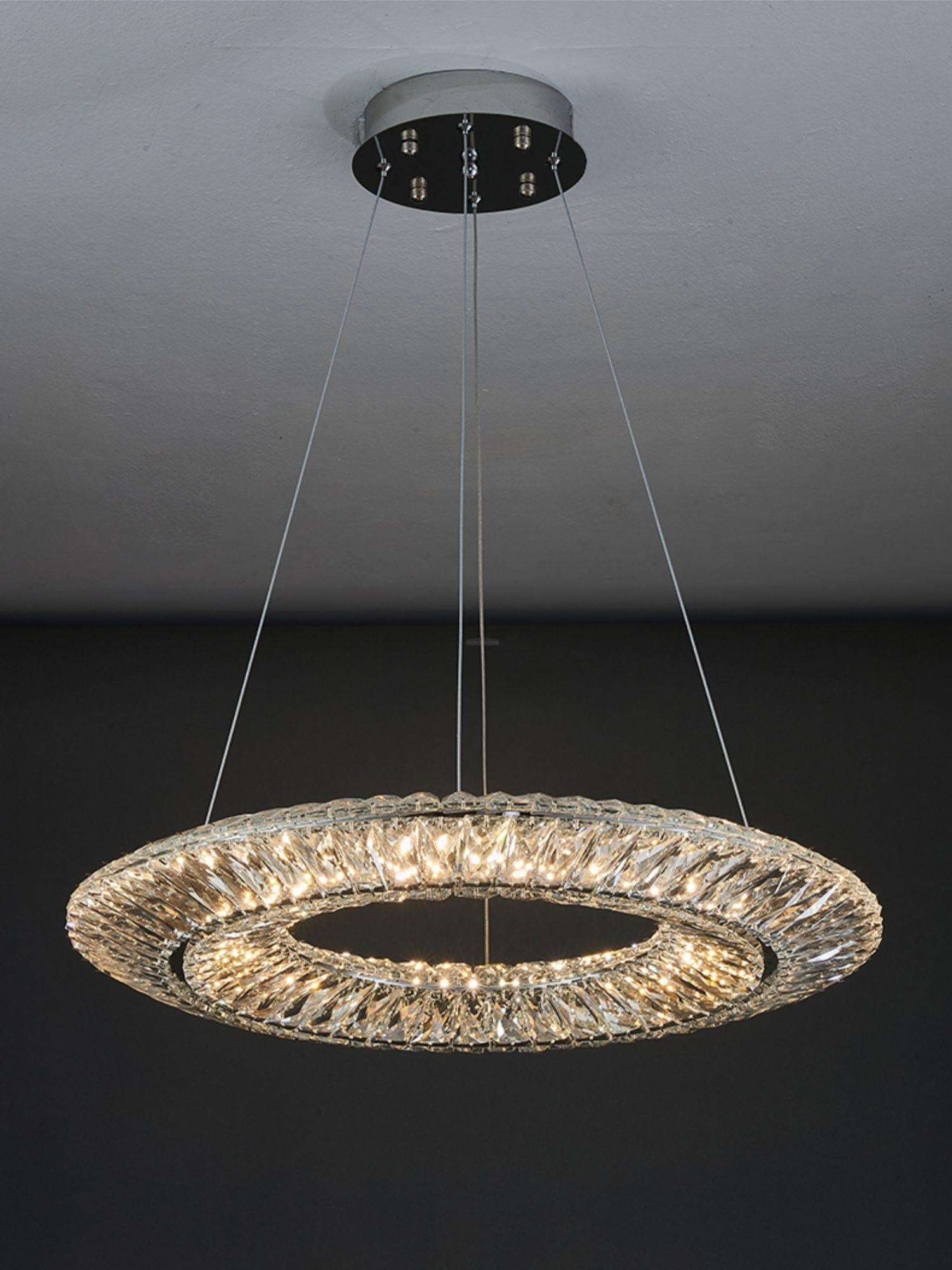 Tanager Geometric Round/Square Chandelier