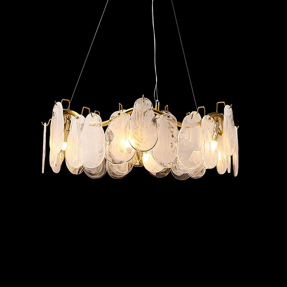Mahina Cloud Round/Linear Chandelier - Cylinder-1-Luxehomezone