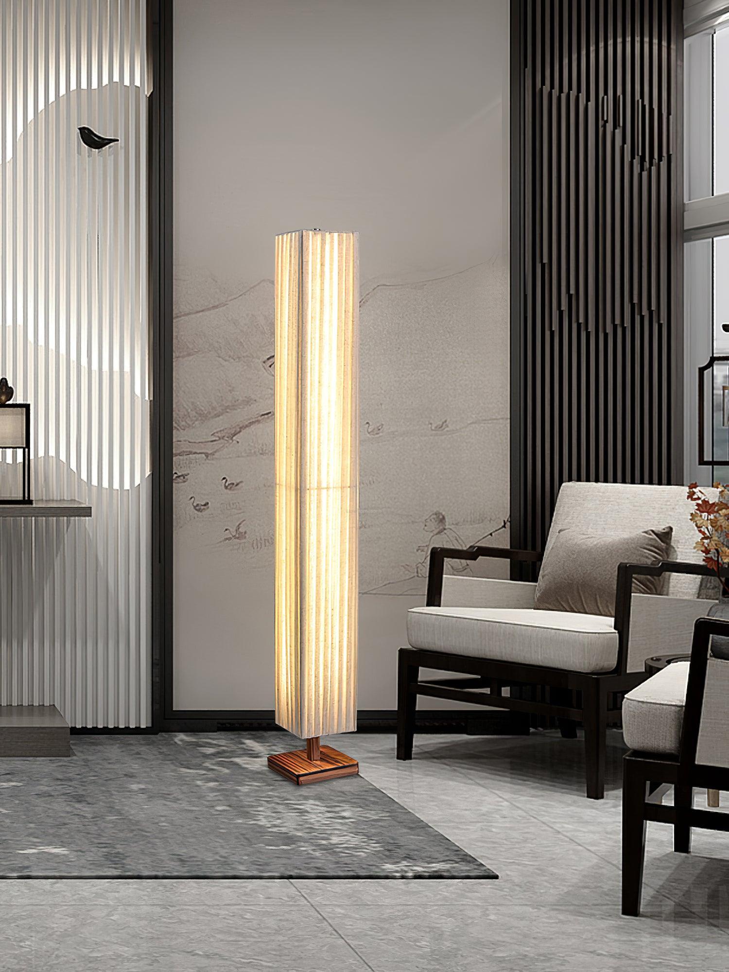 Bailey Floor Lamp ∅ 6.3″ - Pillar-1-Luxehomezone